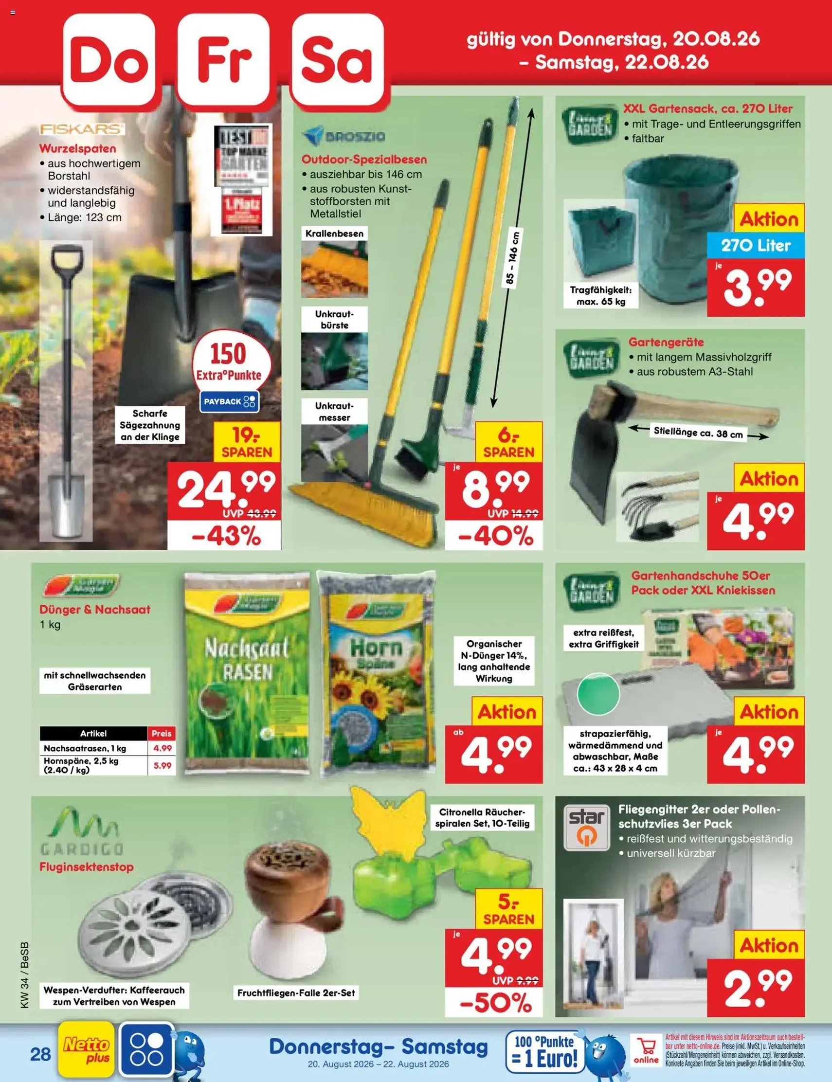 Netto Marken-Discount Prospekt - Gültiger Prospekt ab 17.08.2026, Seite 38 von insgesamt 65
