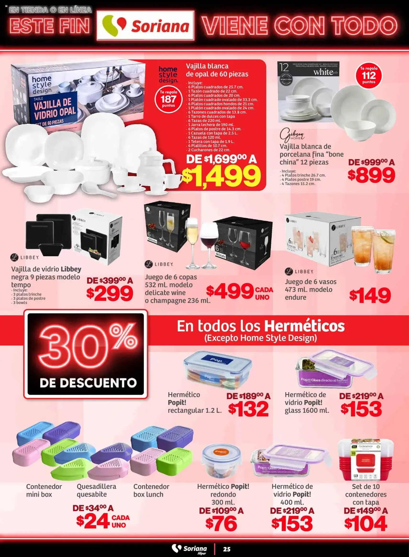 Soriana - Este fin Soriana viene con todo Híper Nacional - folleto válido desde 29/10/2025 página 25 de 35 Soriana - Este fin Soriana viene con todo Híper Nacional - folleto válido desde 29/10/2025 página 25 de 35