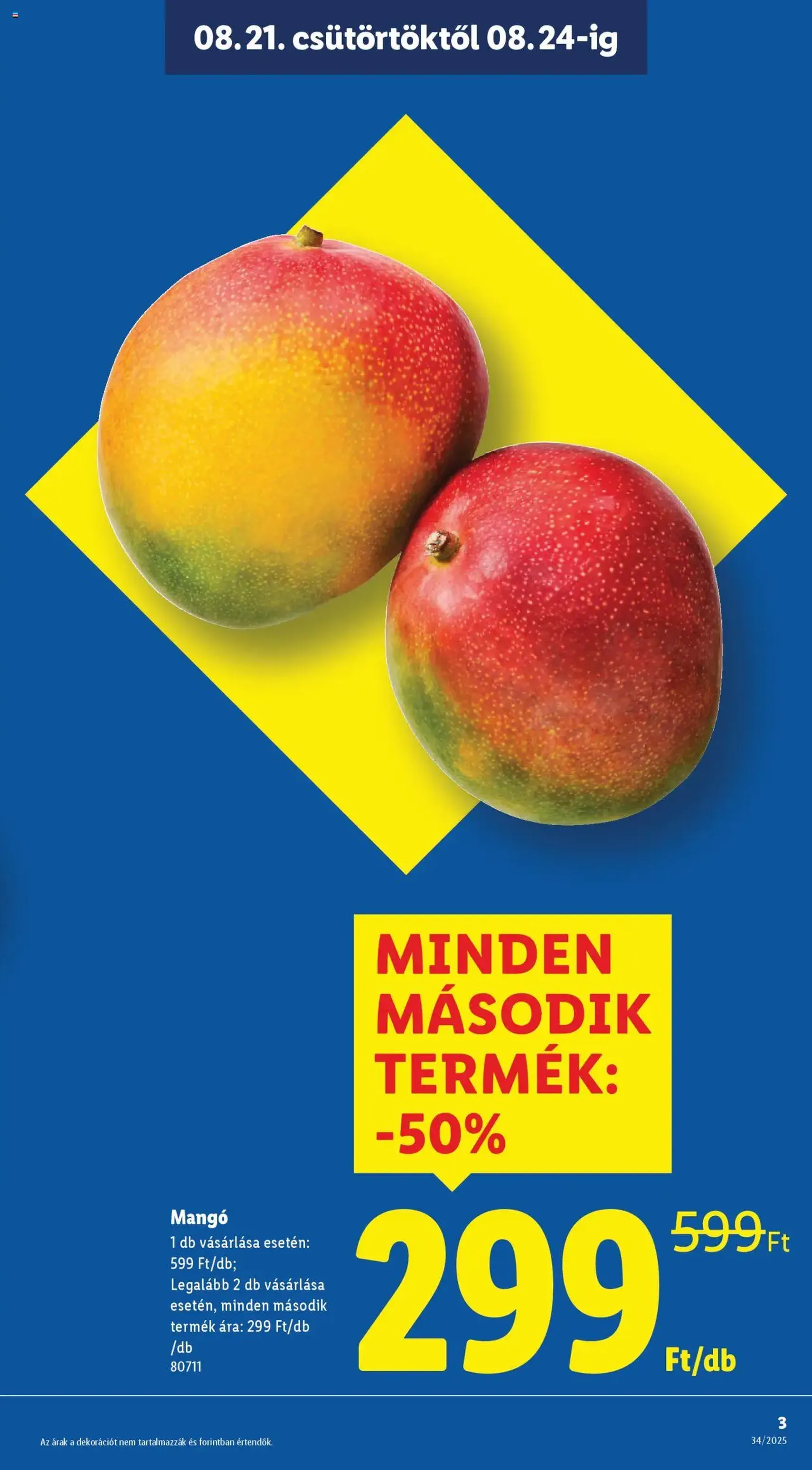 Lidl Akciós újság - 2025.08.21. érvényes szórólap 3 oldal 70 oldalból