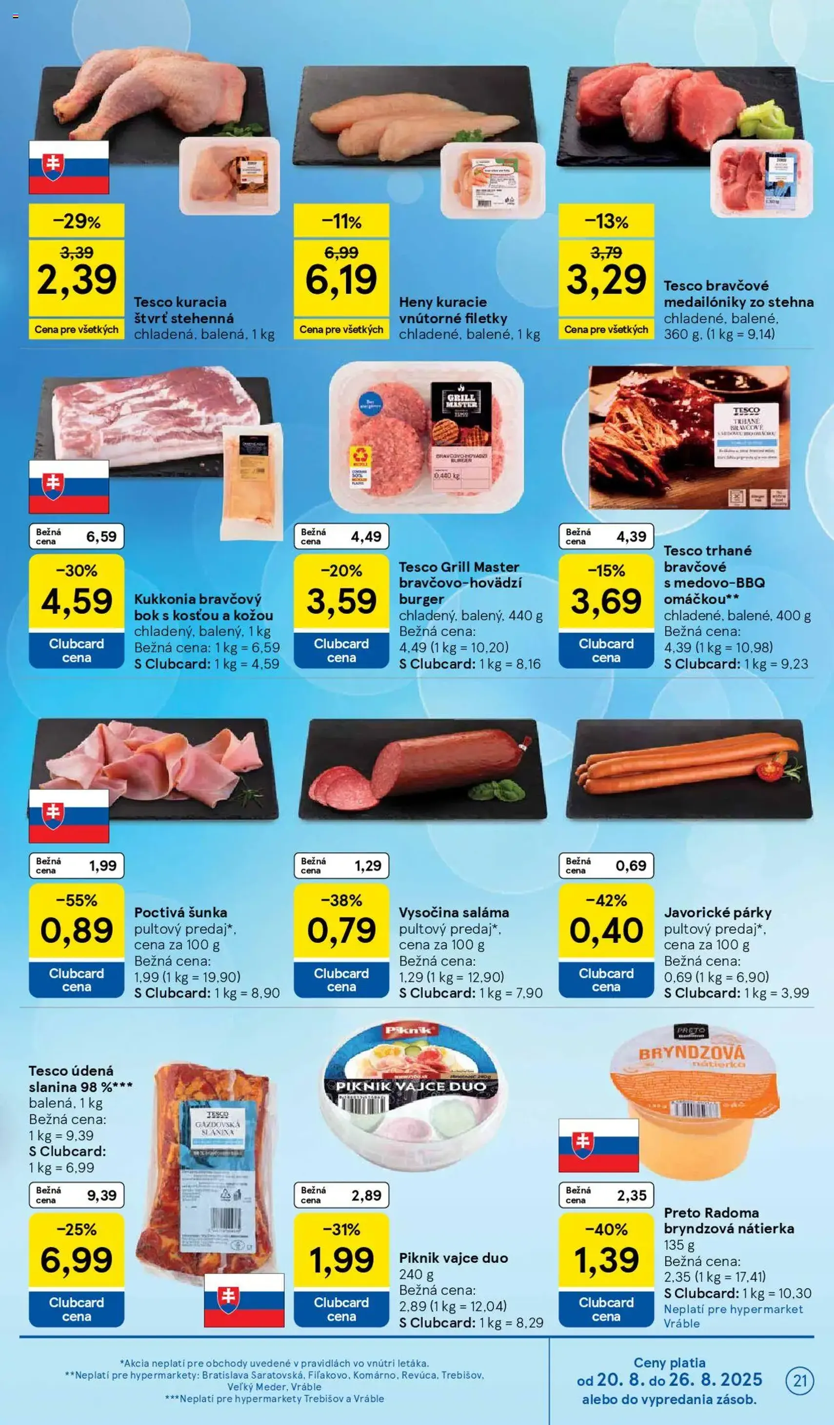 Tesco Hypermarket - leták - platný leták od 20.08.2025 strana 21 z 38