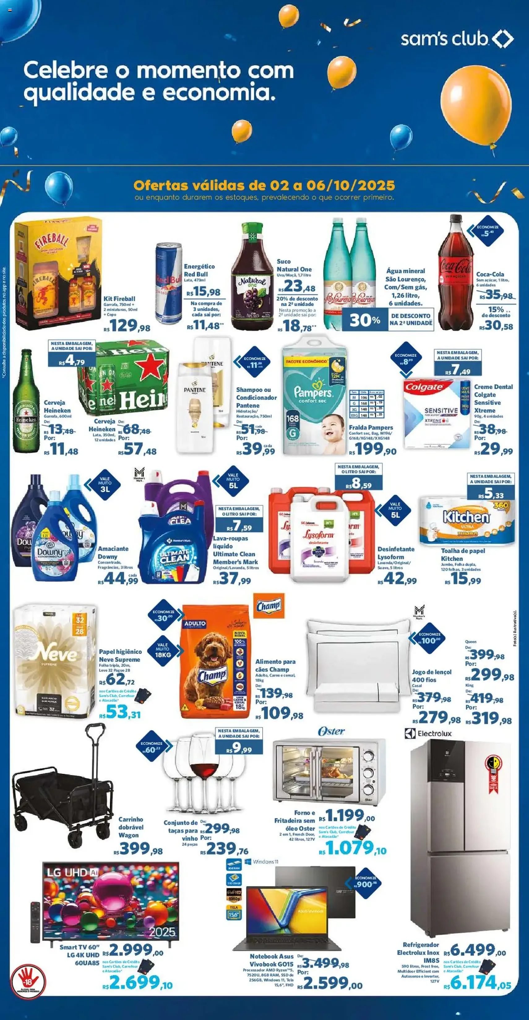 Sam's Club - Ofertas da semana - folheto válido a partir de 02/10/2025 página 3 de 4