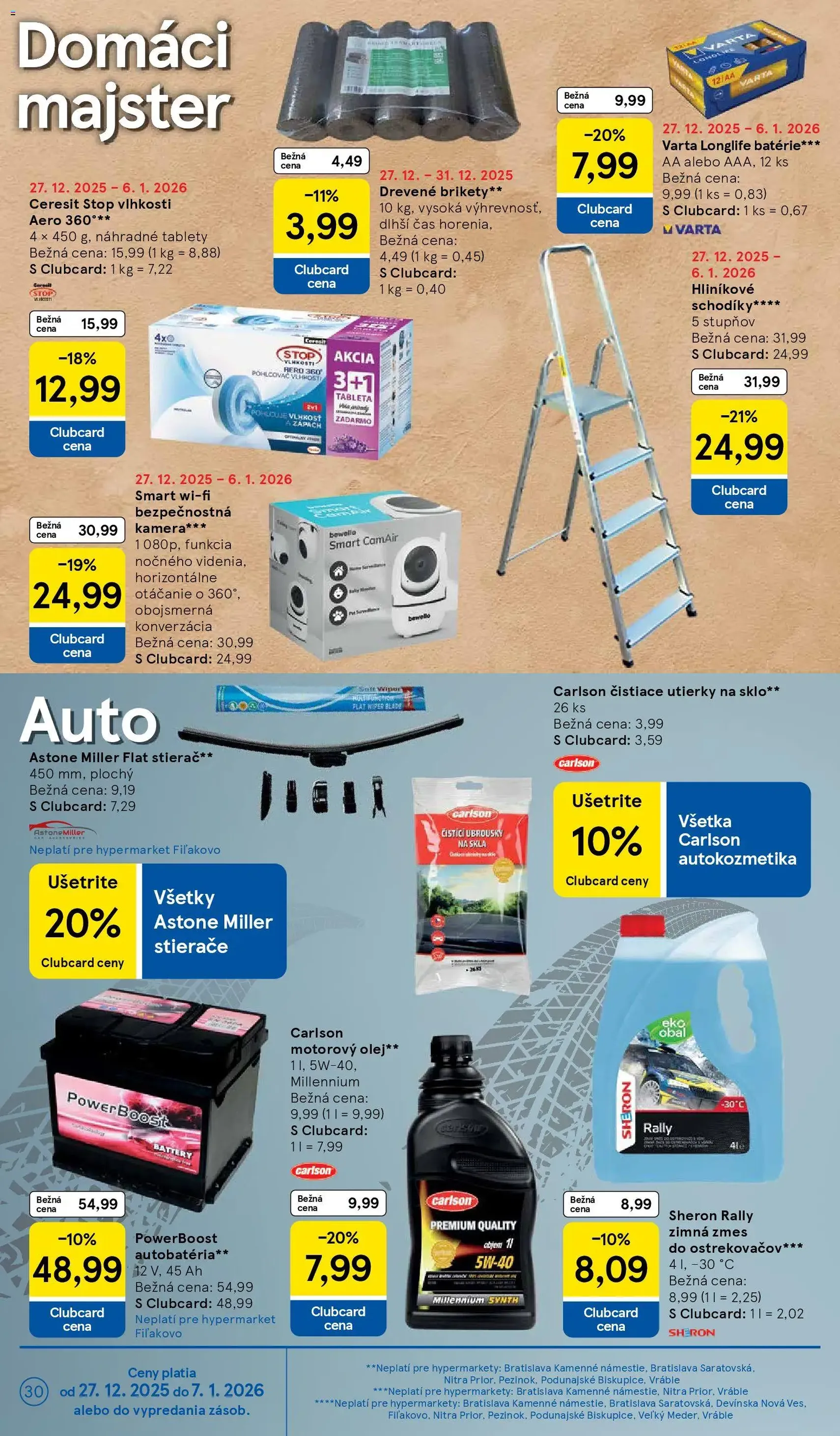 Tesco Hypermarket - leták - platný leták od 27.12.2025 strana 30 z 32