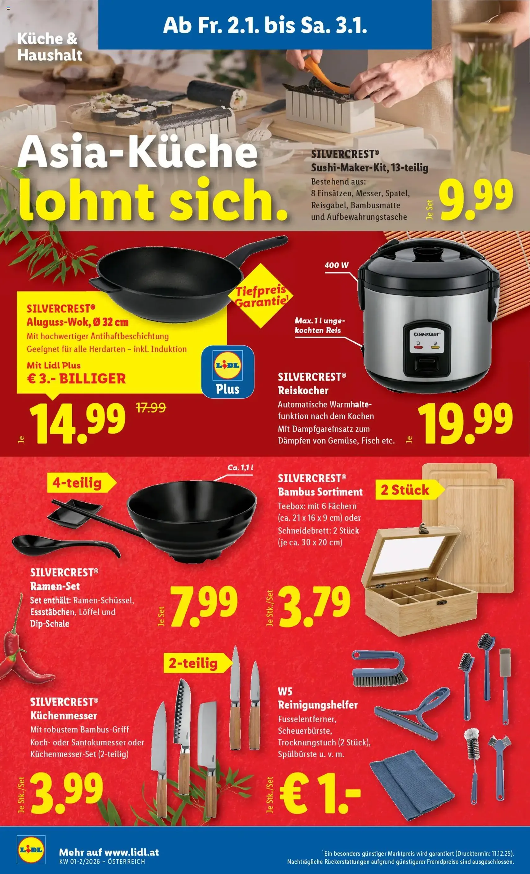 Lidl Flugblatt - Gültiger Prospekt ab 02.01.2026, Seite 16 von insgesamt 45