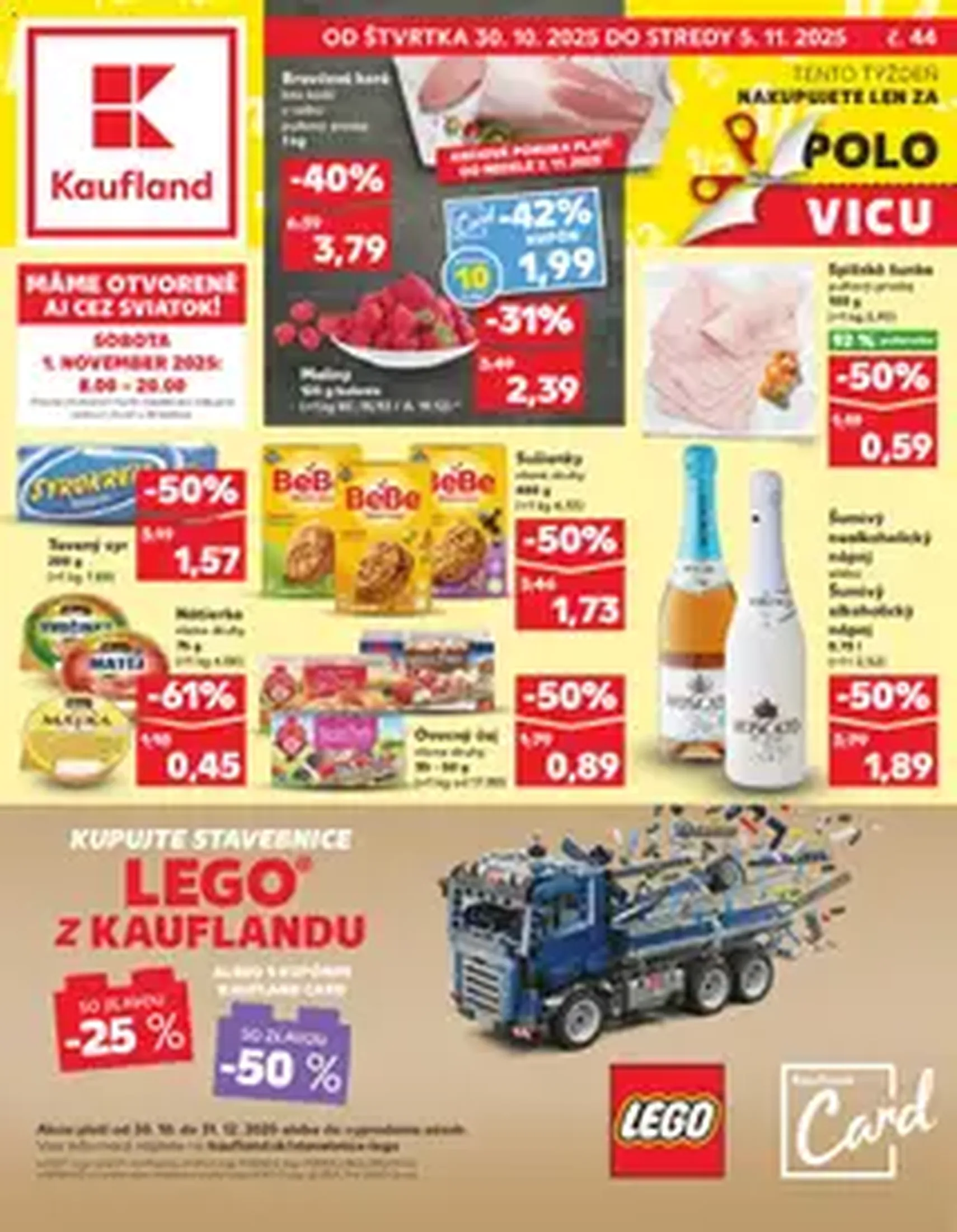 Kaufland SK Bratislava-Devínska Nová Ves - 2025.10.30. érvényes szórólap 1 oldal 1 oldalból