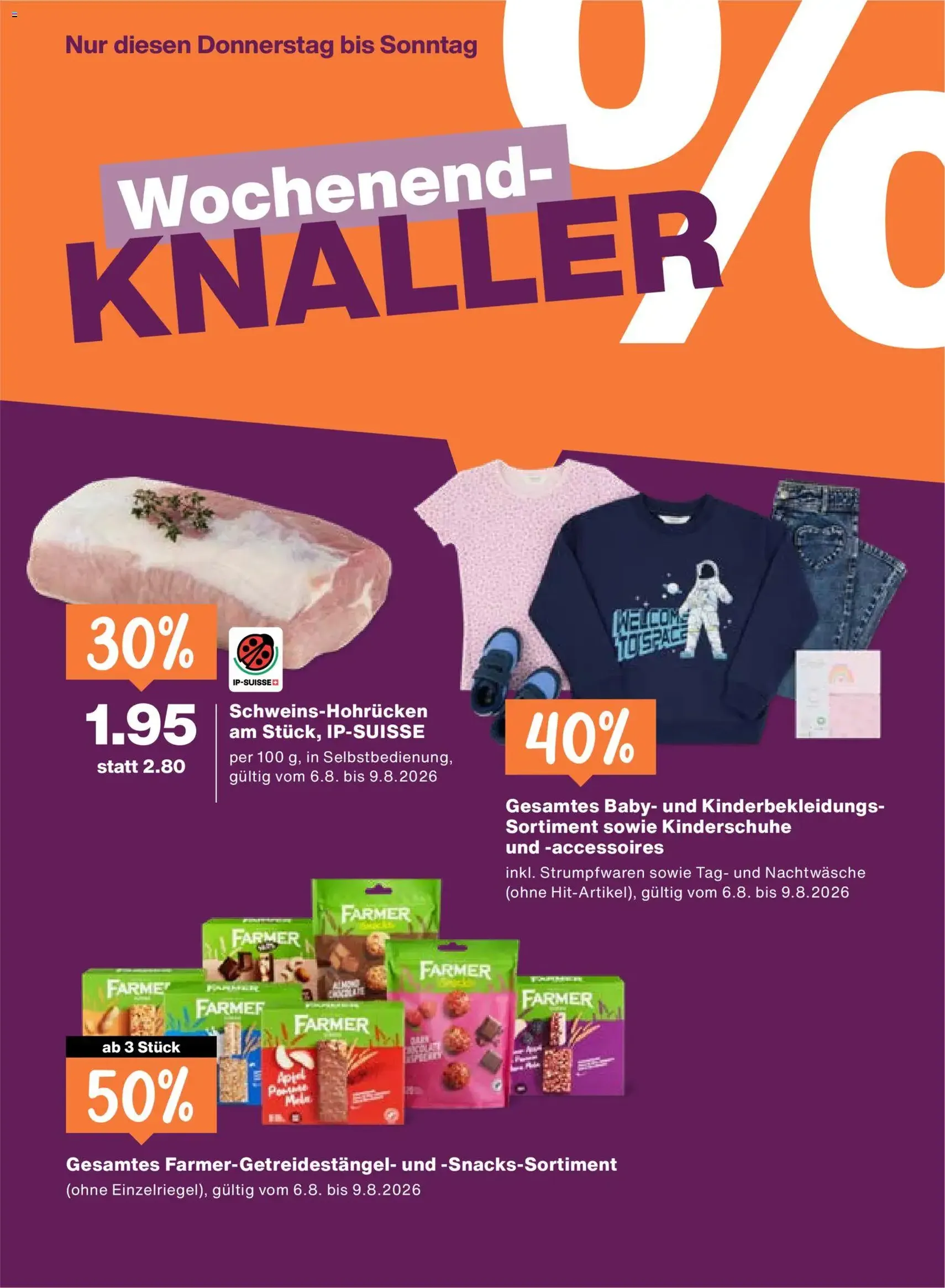 Migros aktionen - Gültiger Prospekt ab 06.08.2026, Seite 24 von insgesamt 24