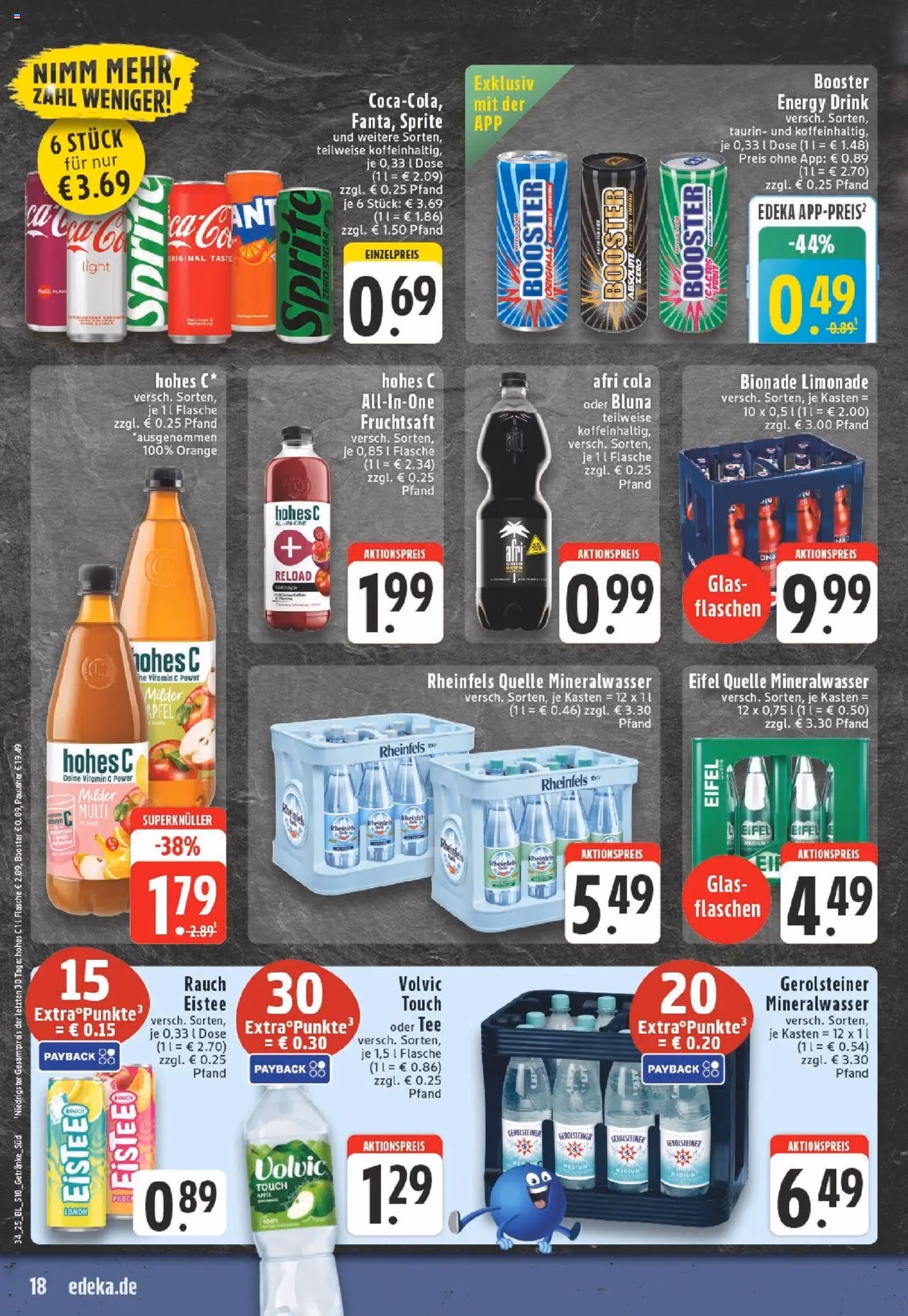 Edeka Prospekt - Gültiger Prospekt ab 18.08.2025, Seite 18 von insgesamt 24 Edeka Prospekt - Gültiger Prospekt ab 18.08.2025, Seite 18 von insgesamt 24