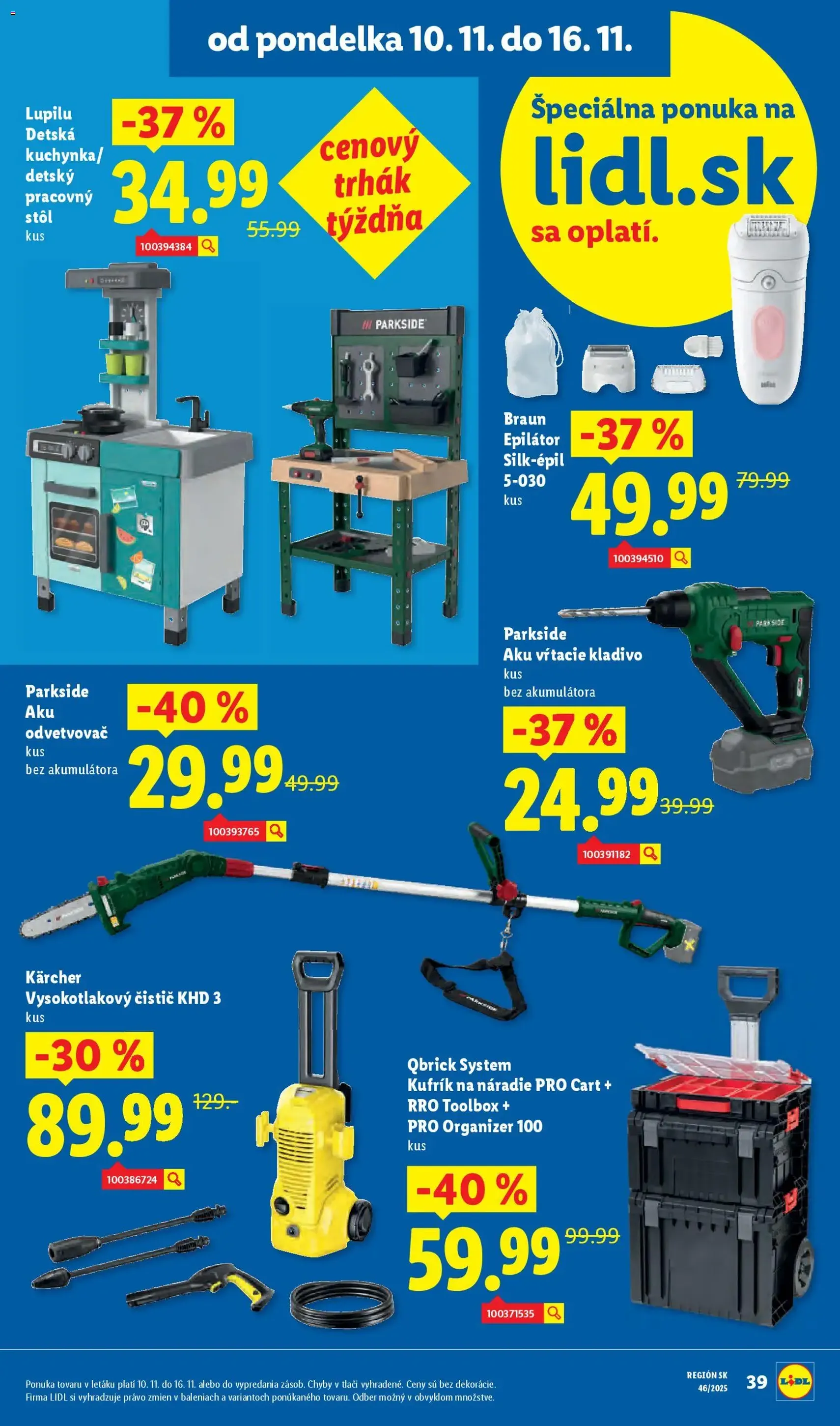 Lidl leták - platný leták od 10.11.2025 strana 62 z 106