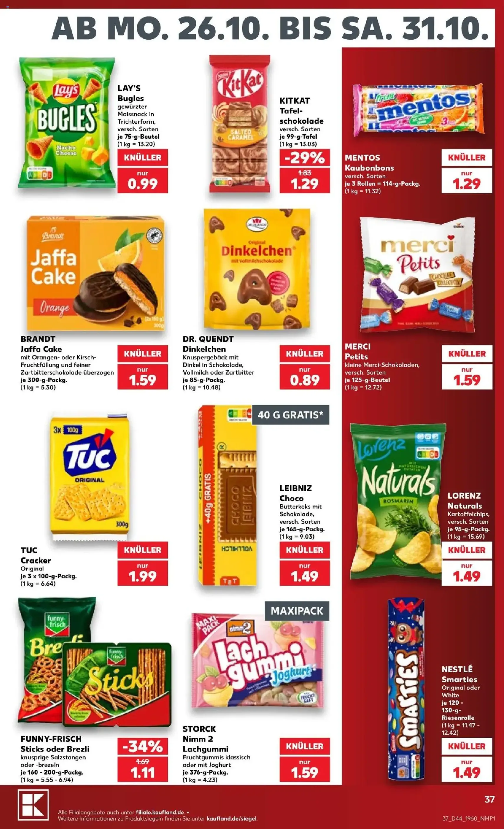 Kaufland Prospekt - Gültiger Prospekt ab 26.10.2026, Seite 37 von insgesamt 76