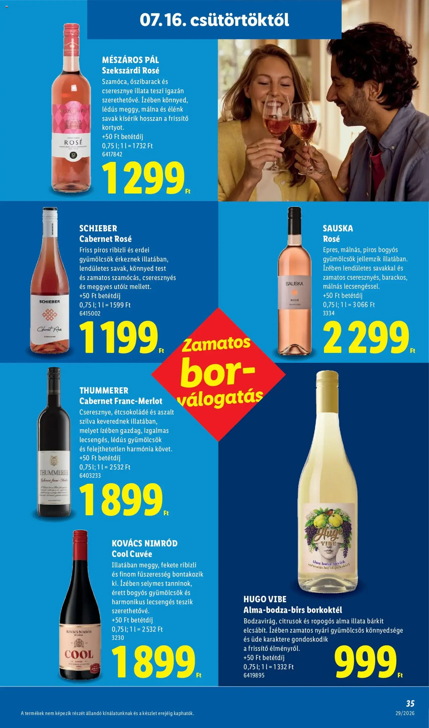 Lidl akciós újság - 2026.07.16. érvényes szórólap 35 oldal 88 oldalból
