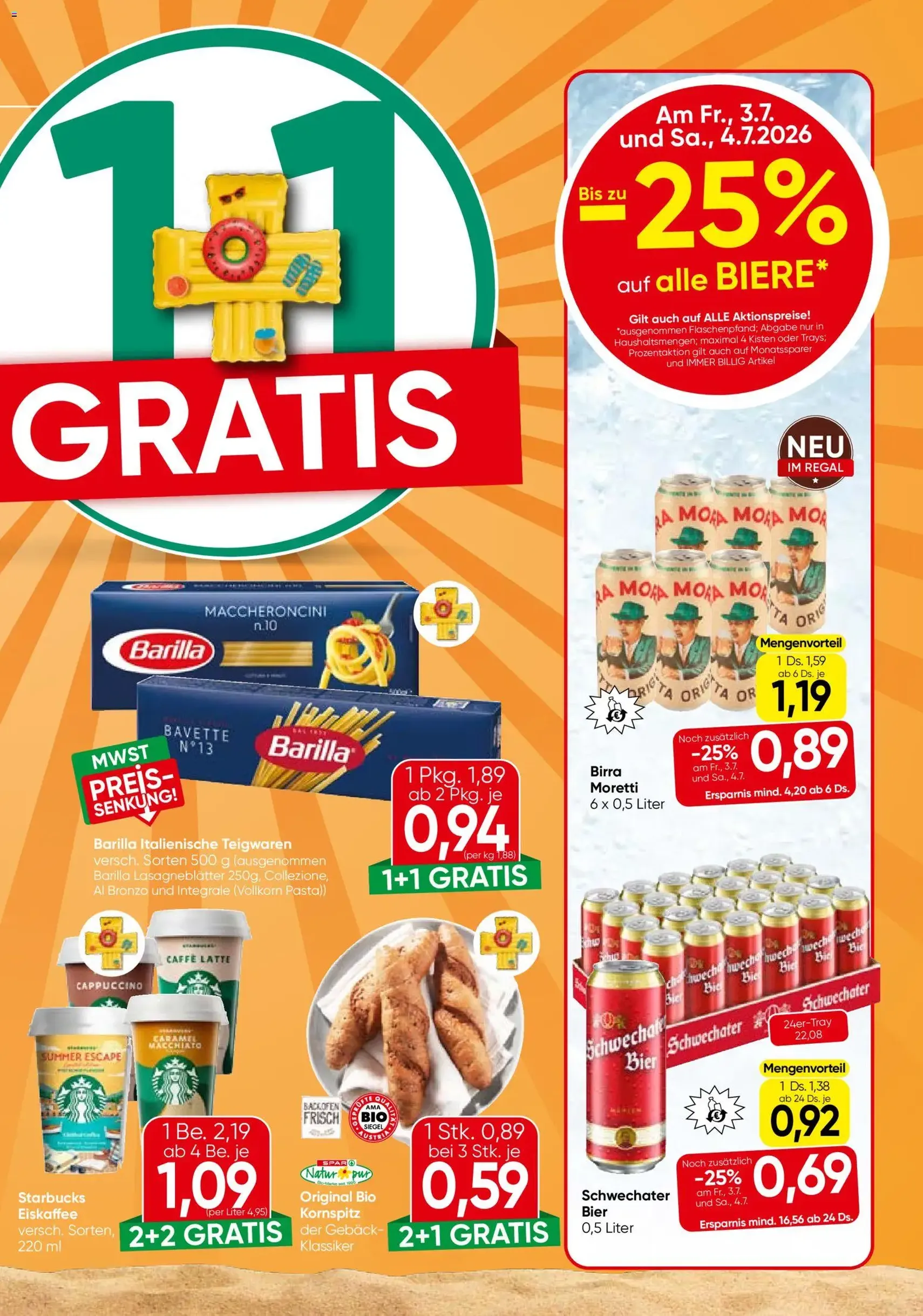 Eurospar Flugblatt - Gültiger Prospekt ab 01.07.2026, Seite 9 von insgesamt 16