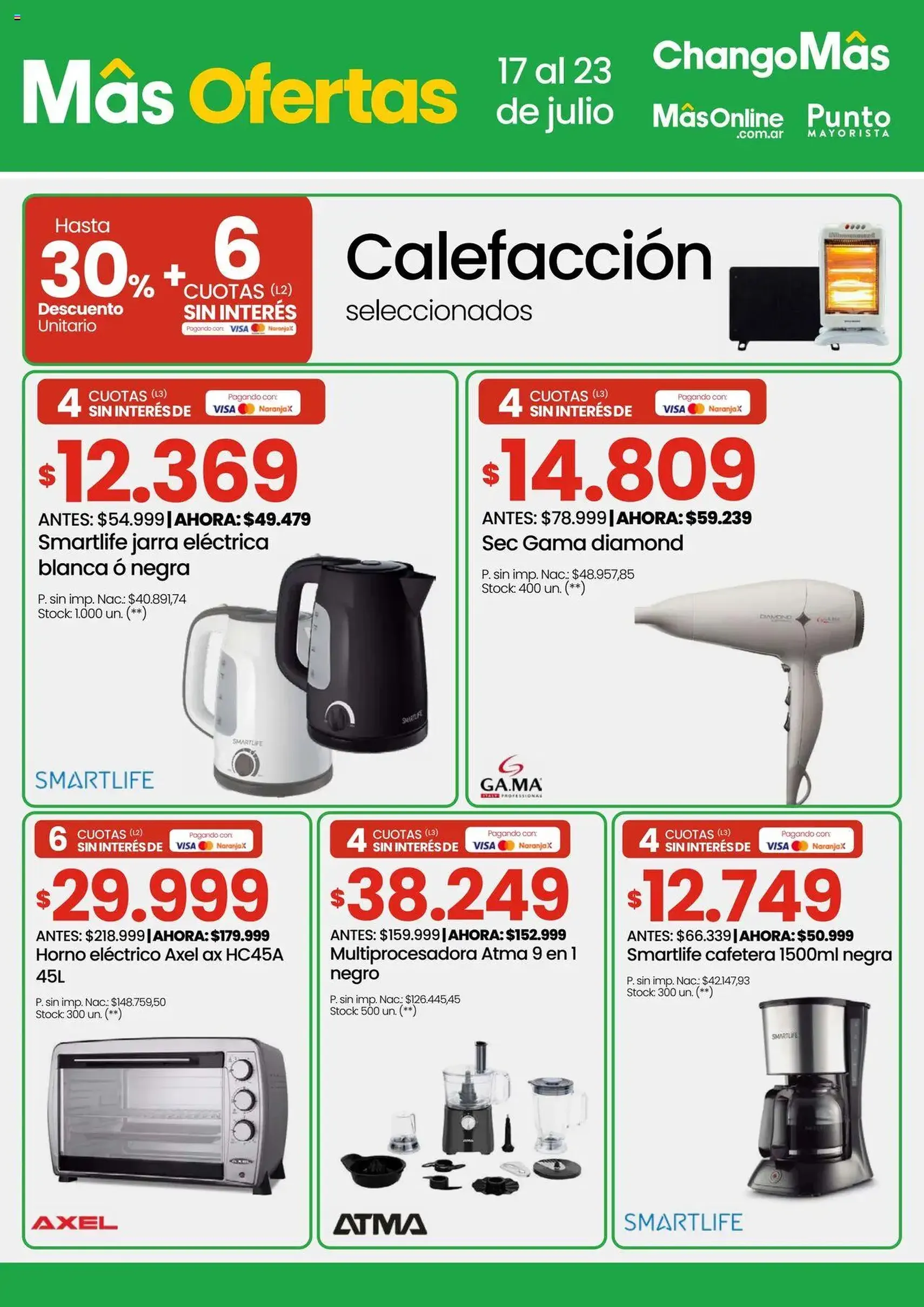 Punto Mayorista catálogo - folleto válido desde 17/07/2025 página 10 de 17 Punto Mayorista catálogo - folleto válido desde 17/07/2025 página 10 de 17