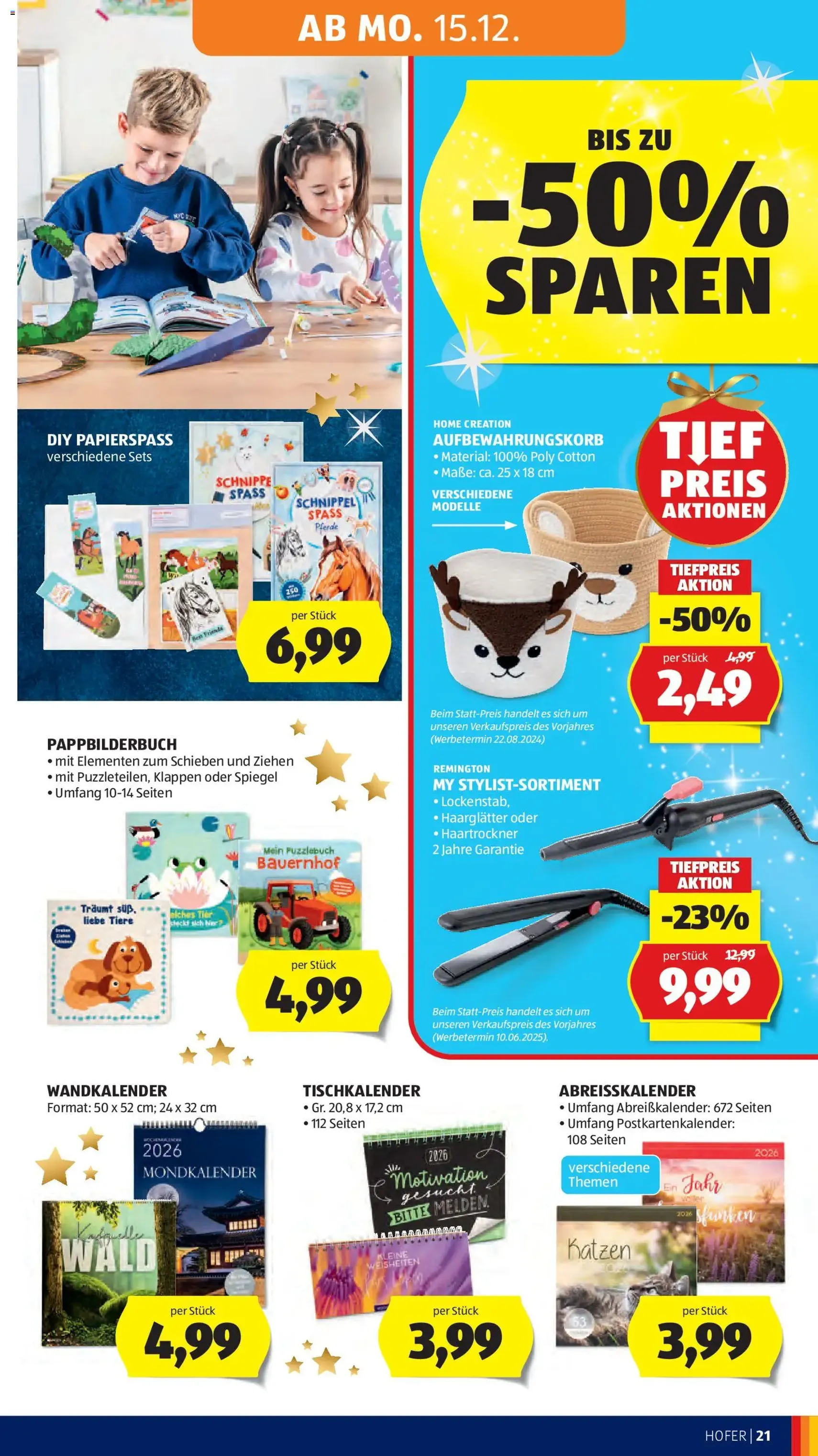 Hofer Flugblatt - Gültiger Prospekt ab 12.12.2025, Seite 33 von insgesamt 53