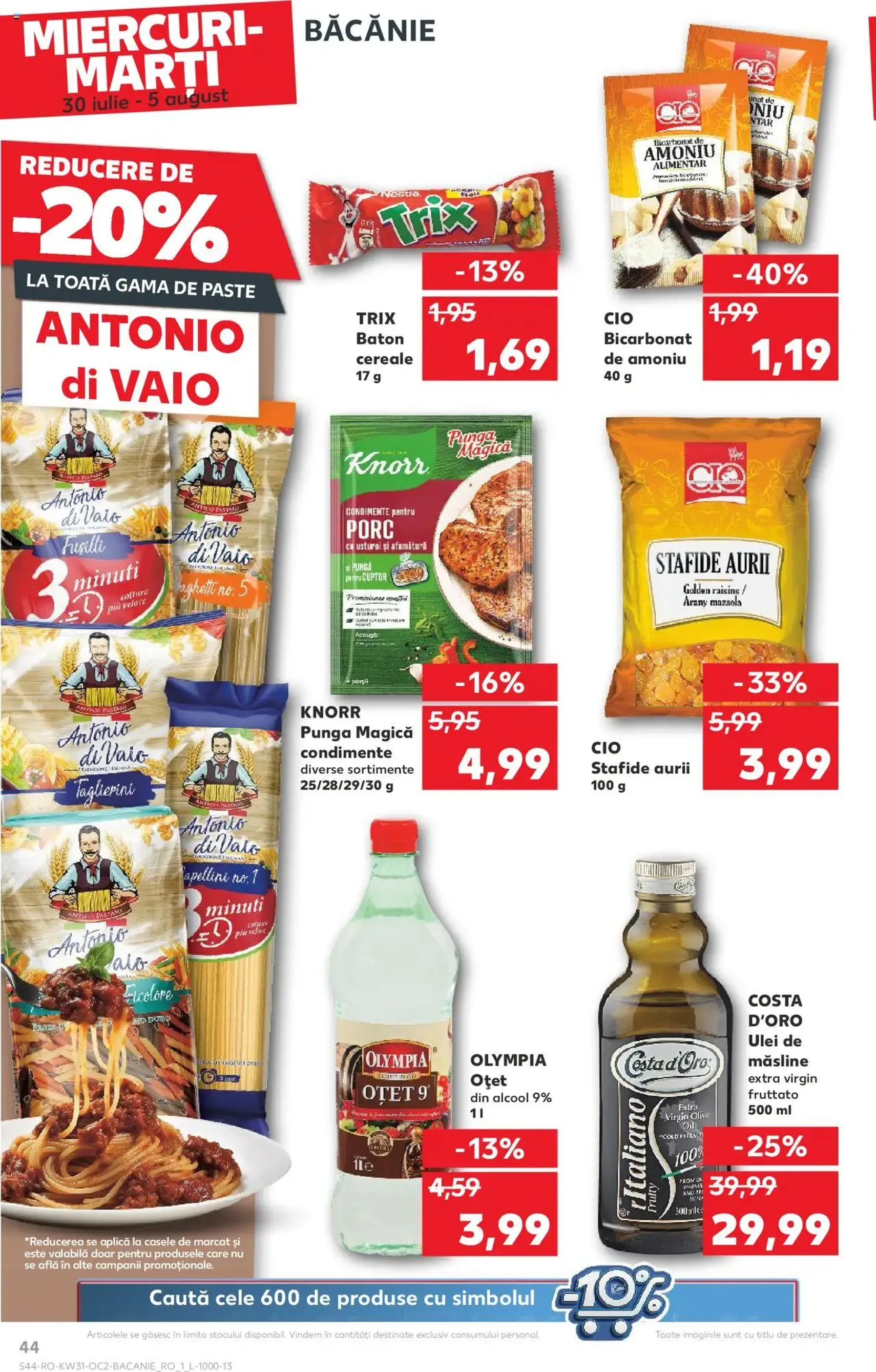 Kaufland RO - București - 2025.07.30. érvényes szórólap 44 oldal 68 oldalból Kaufland RO - București - 2025.07.30. érvényes szórólap 44 oldal 68 oldalból