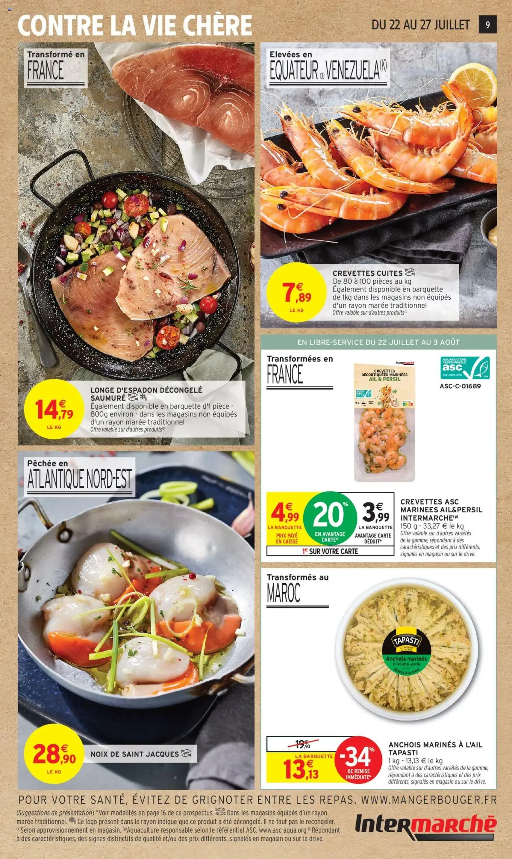 Intermarché catalogue semaine 29 - brochure valable à partir du 22/07/2025, page 9 sur 32
