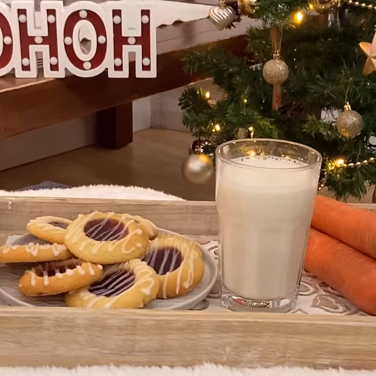 Anteprima ricetta Biscotti Babbo Natale