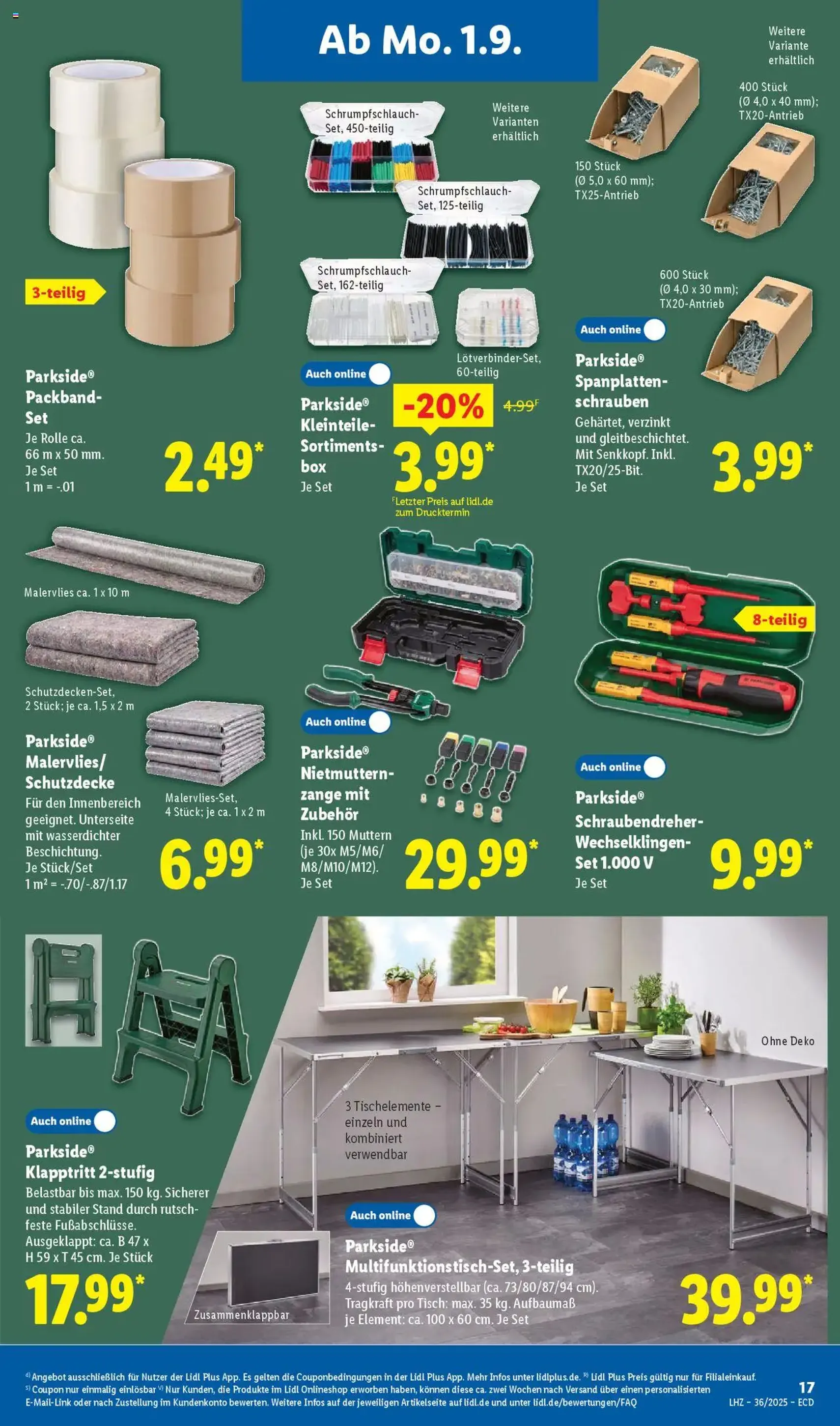 Lidl Prospekt - Gültiger Prospekt ab 01.09.2025, Seite 29 von insgesamt 72 Lidl Prospekt - Gültiger Prospekt ab 01.09.2025, Seite 29 von insgesamt 72