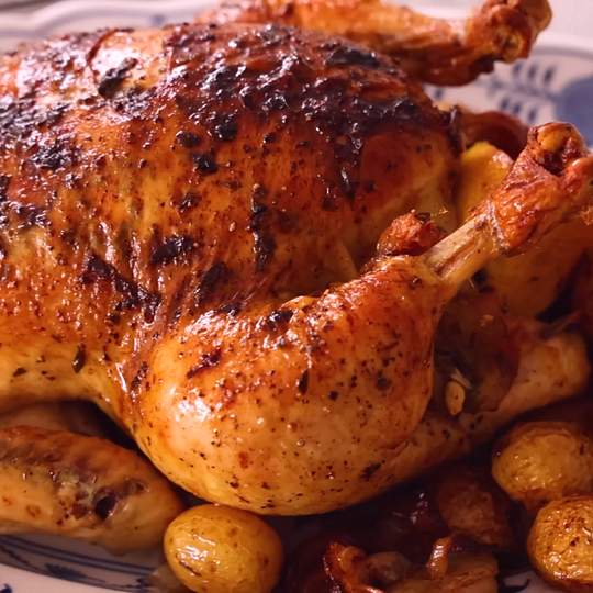 Anteprima ricetta Pollo arrosto al forno