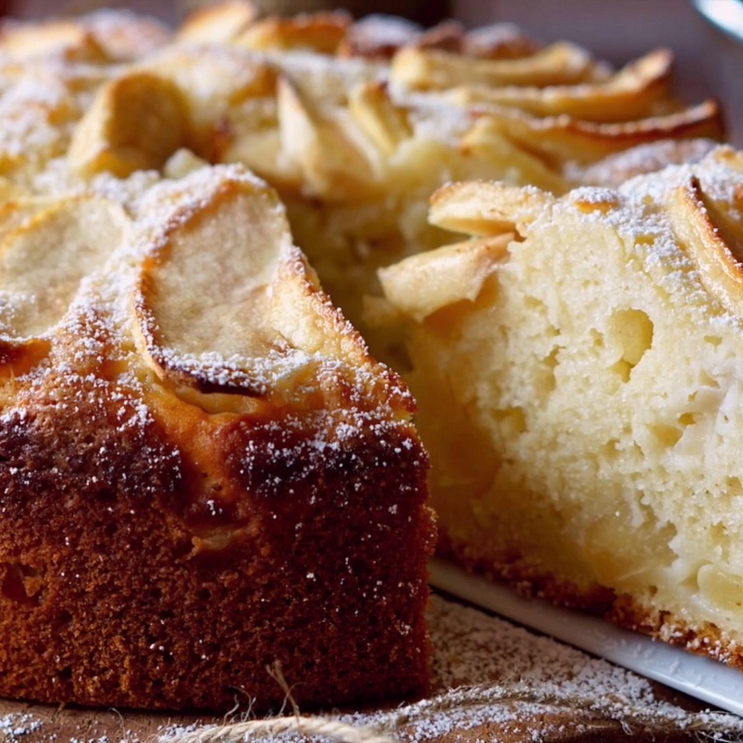 Torta di mele e ricotta