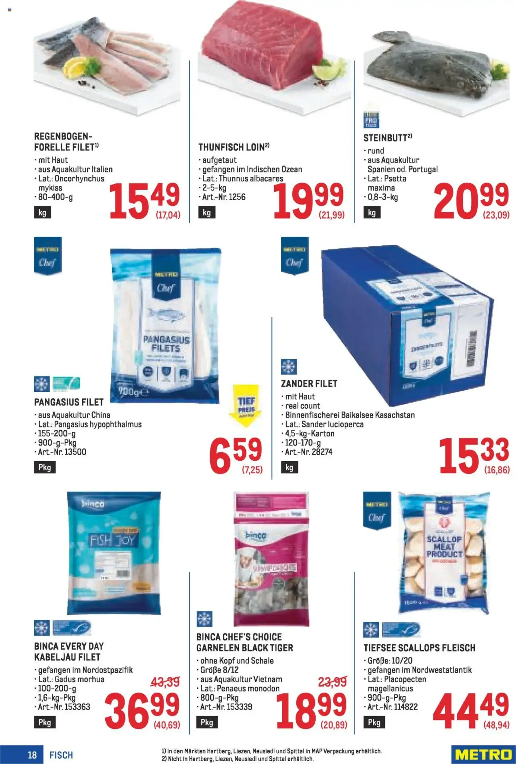 Metro Angebote Profi - Gültiger Prospekt ab 07.08.2025, Seite 18 von insgesamt 64 Metro Angebote Profi - Gültiger Prospekt ab 07.08.2025, Seite 18 von insgesamt 64