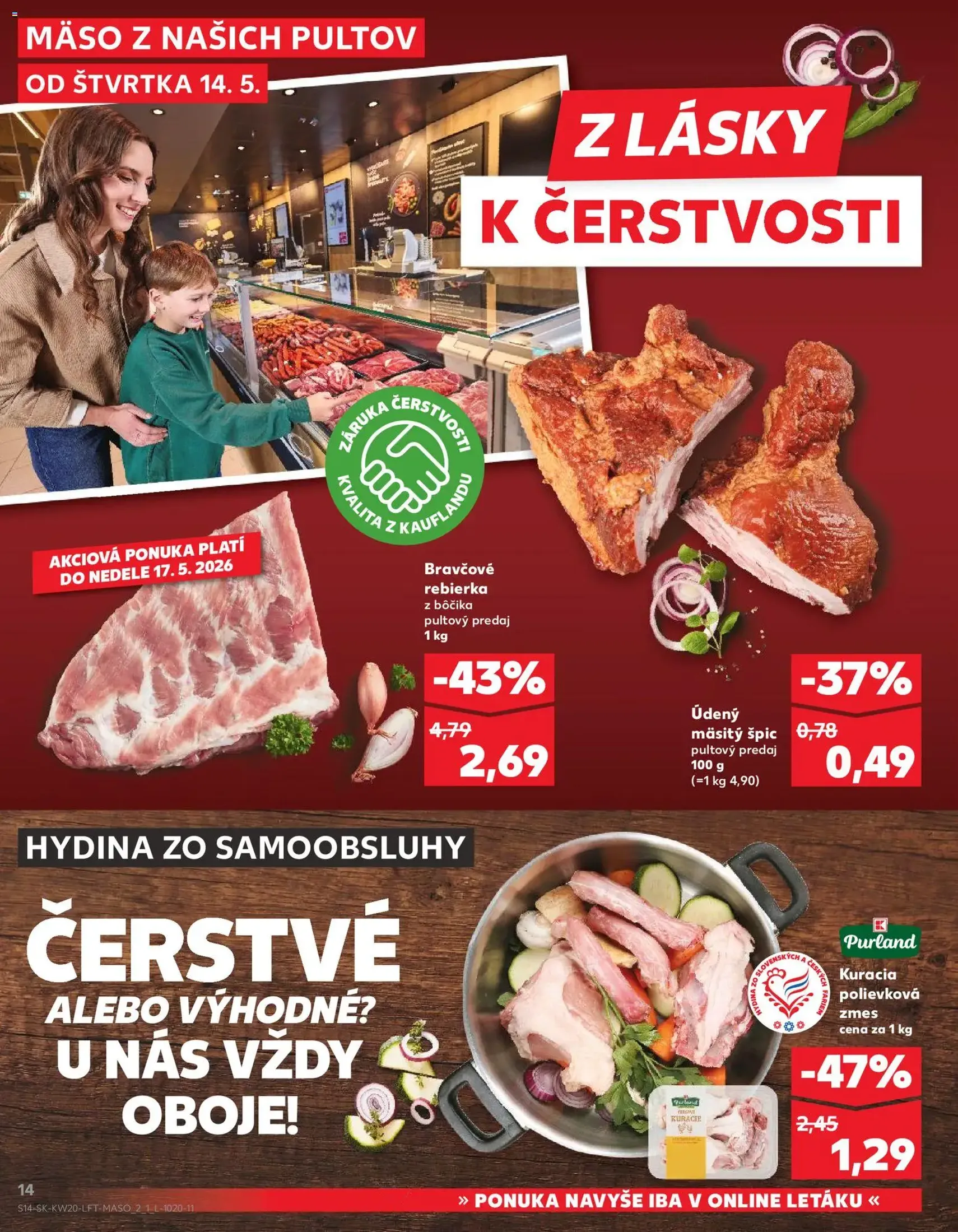 Kaufland leták - platný leták od 14.05.2026 strana 14 z 76