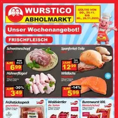 Wurstico Abholmarkt Flugblatt - Prospekt Vorschau gültig ab 20.11.2025