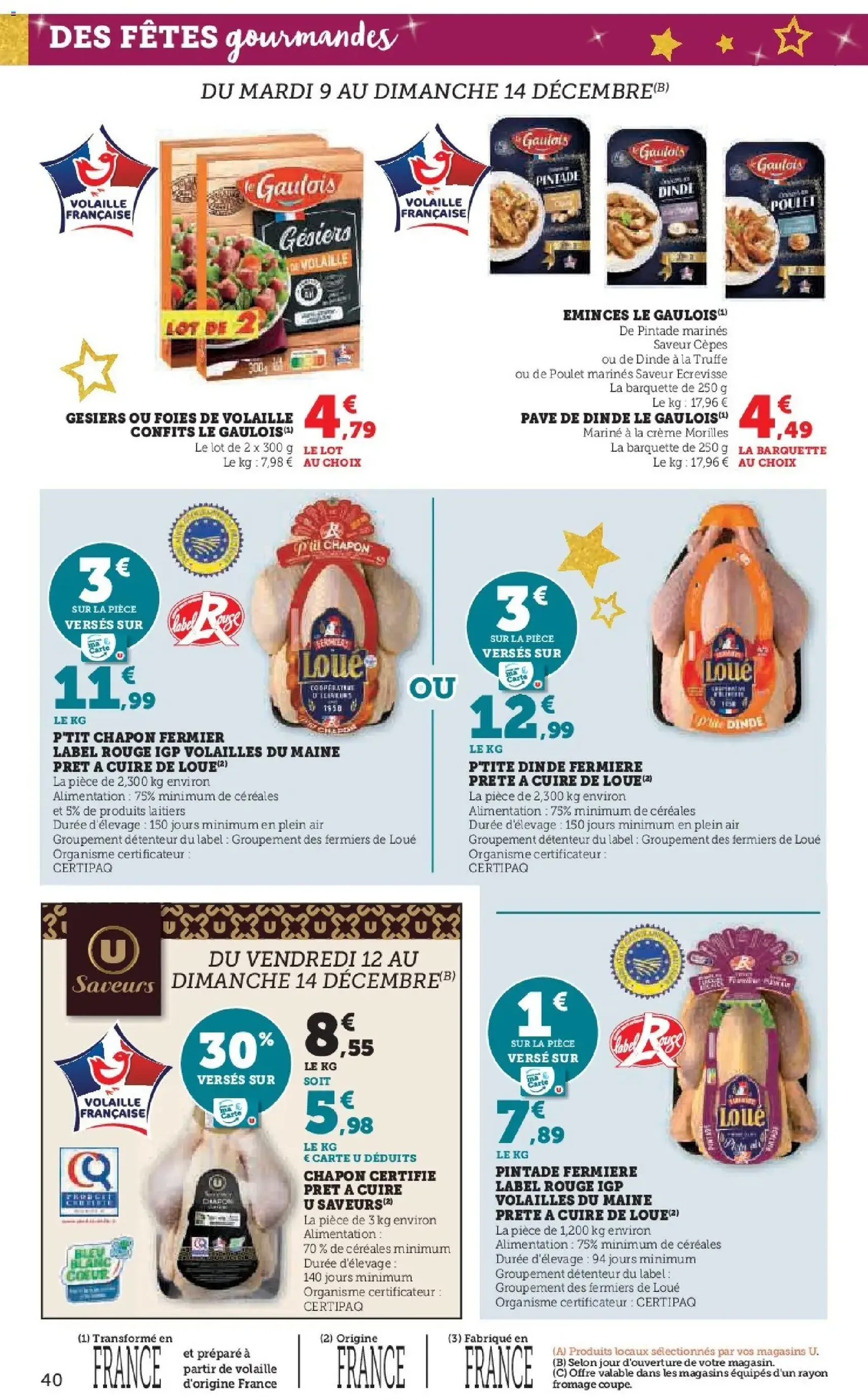 Super U catalogue - brochure valable à partir du 09/12/2025, page 40 sur 60