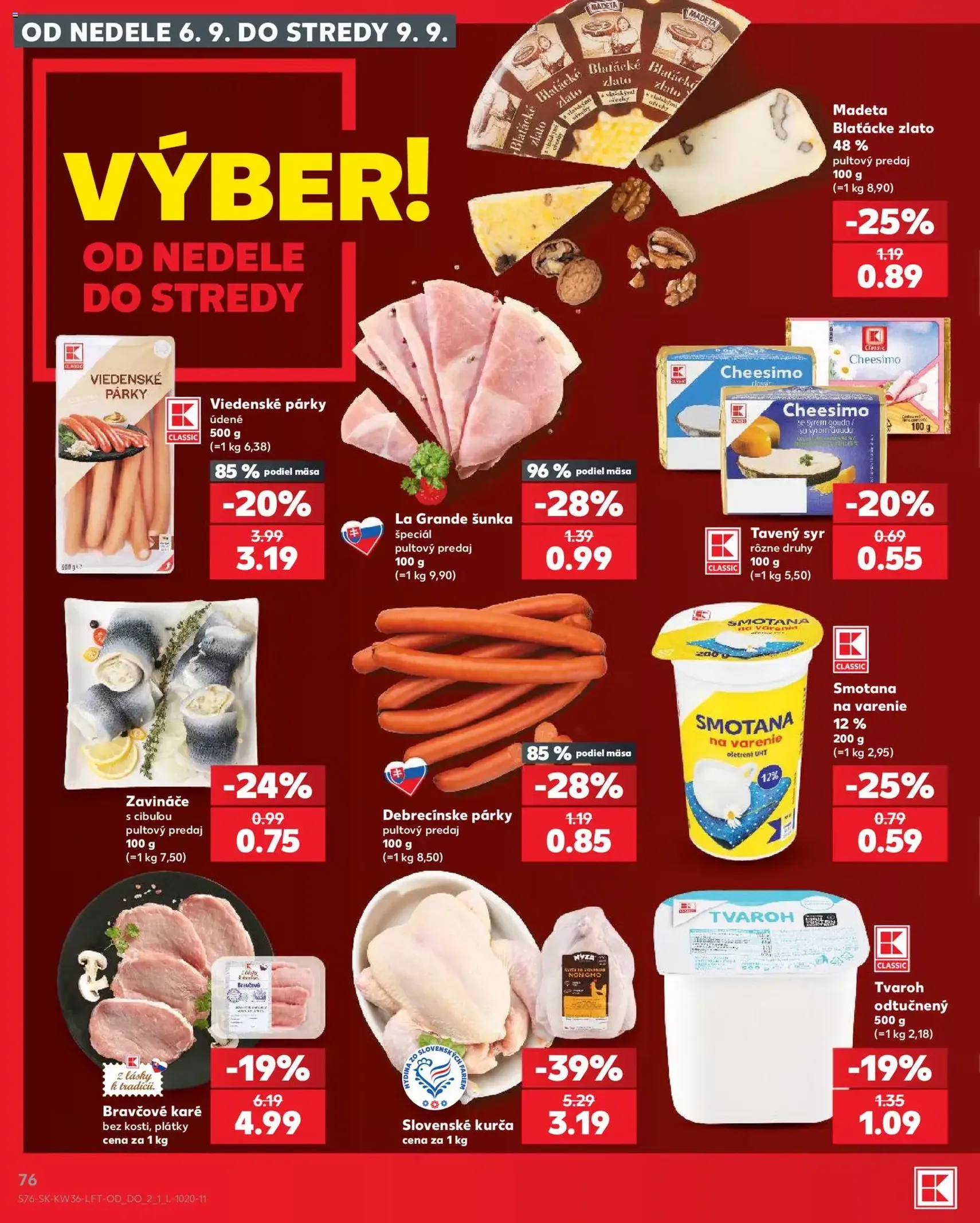 Kaufland leták - platný leták od 03.09.2026 strana 76 z 80