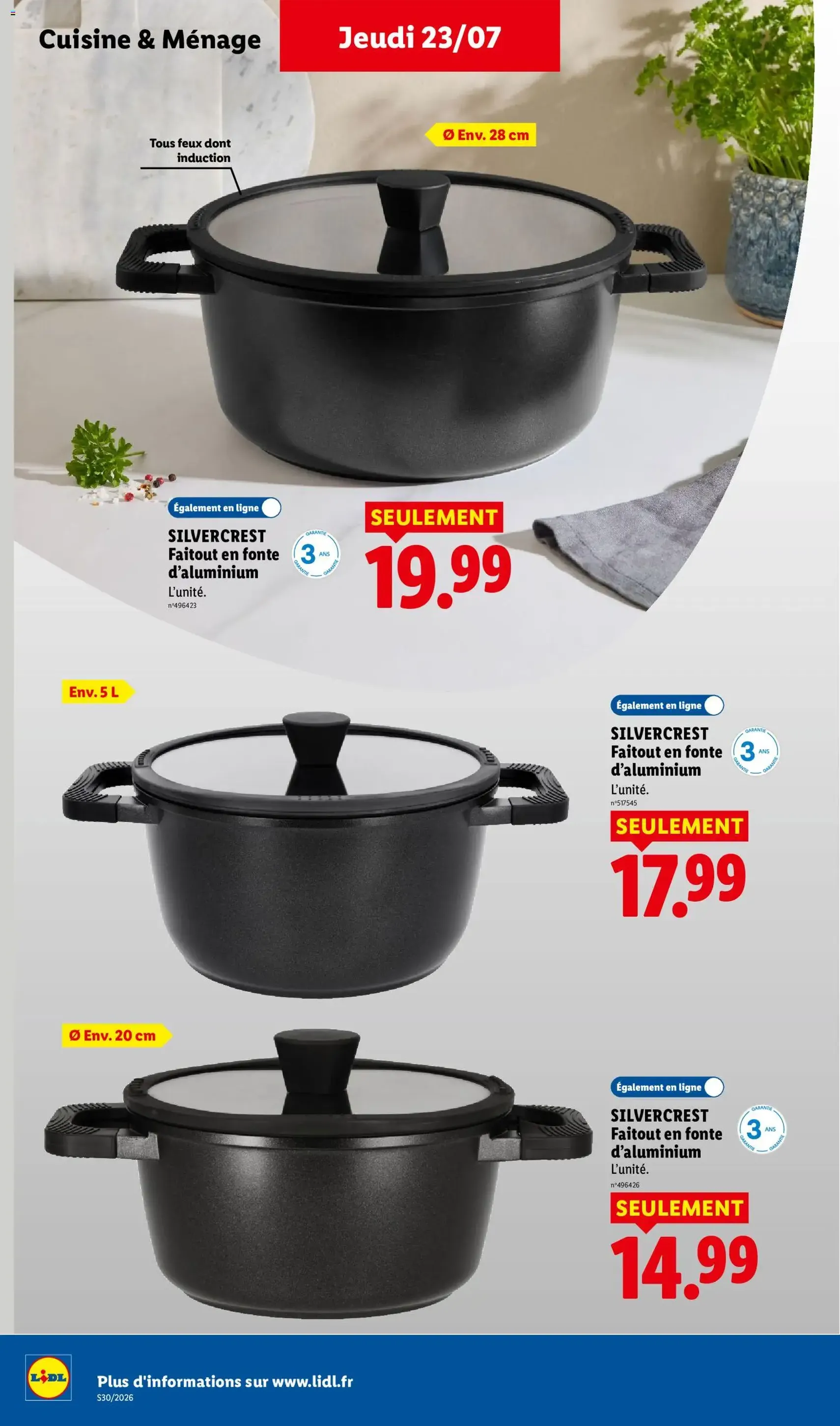 LIDL catalogue - brochure valable à partir du 23/07/2026, page 44 sur 64