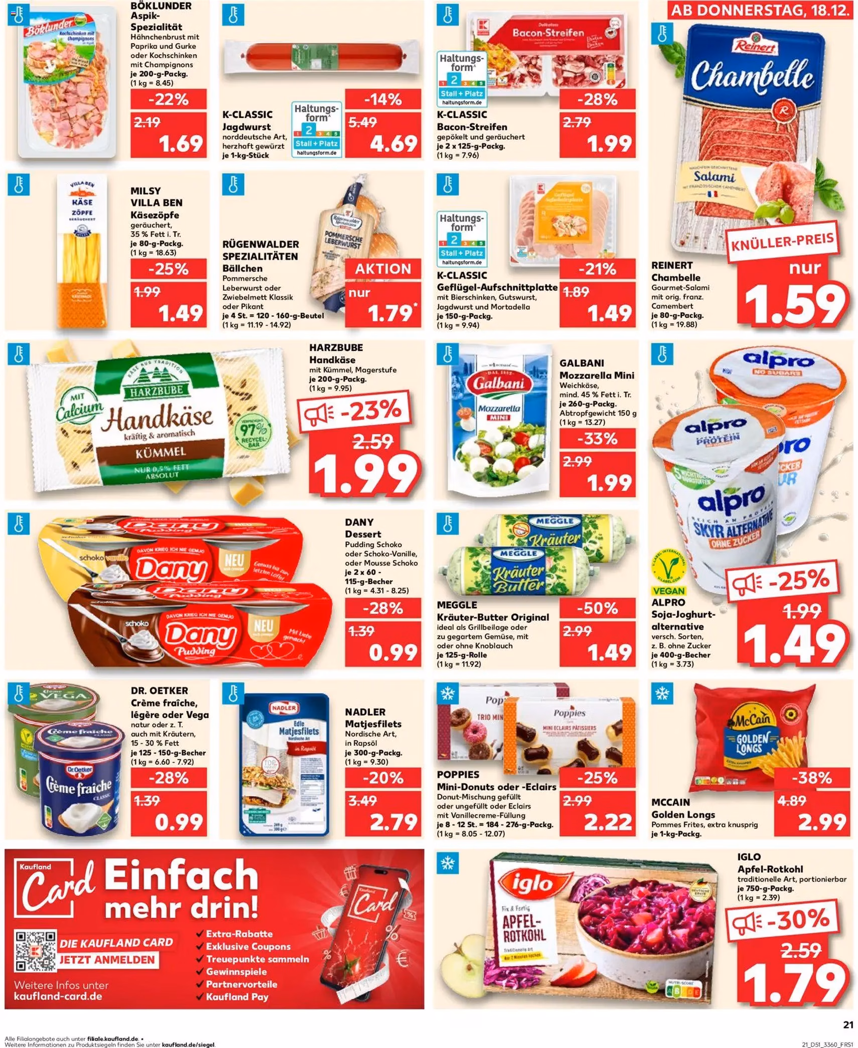 Kaufland Prospekt - Gültiger Prospekt ab 21.12.2025, Seite 21 von insgesamt 40