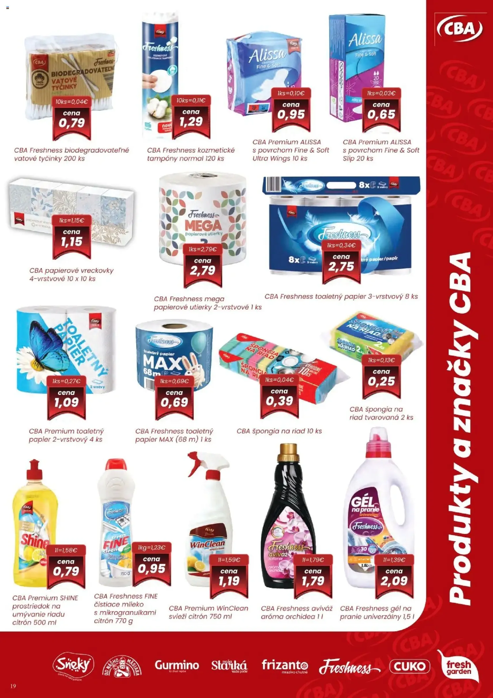 CBA Komfos leták - platný leták od 07.05.2026 strana 20 z 32