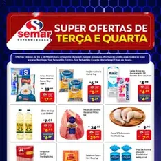 Semar Supermercado - Ofertas da semana - pré-visualização do folheto, válido a partir de 05/08/2025