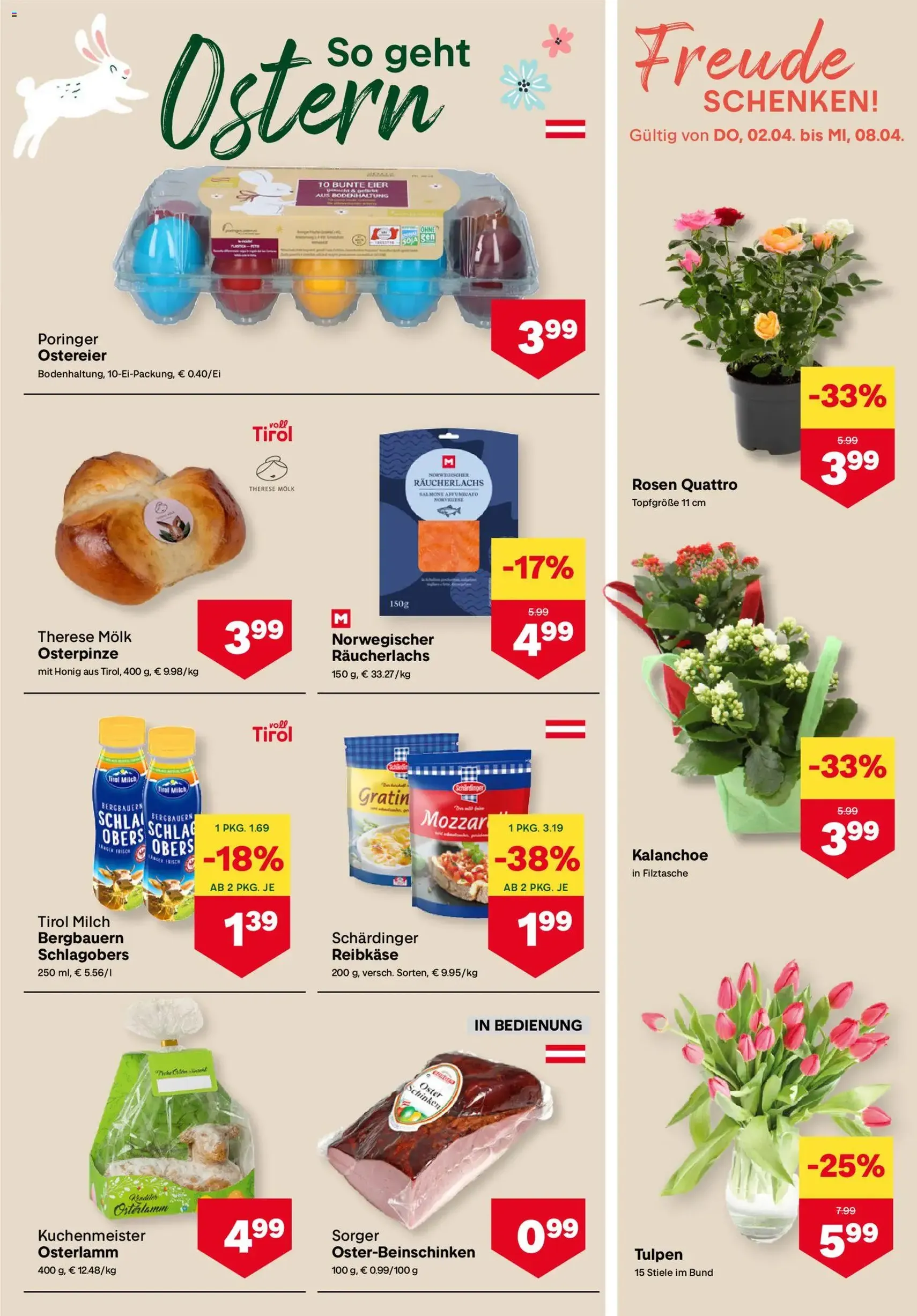 MPREIS Flugblatt - Gültiger Prospekt ab 02.04.2026, Seite 7 von insgesamt 17