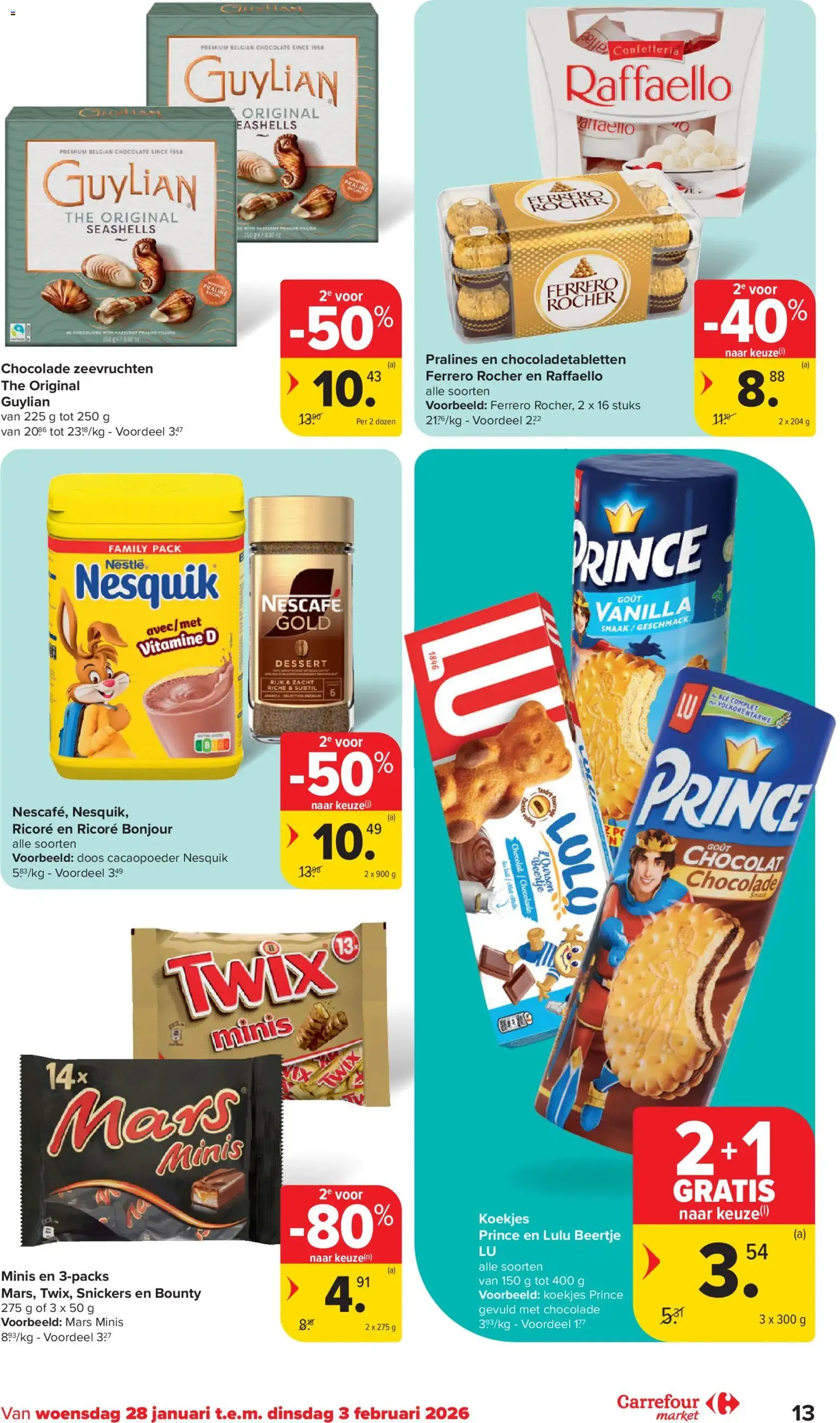 Carrefour market folder week 5 - geldige folder vanaf 28/01/2026 pagina 13 van 24