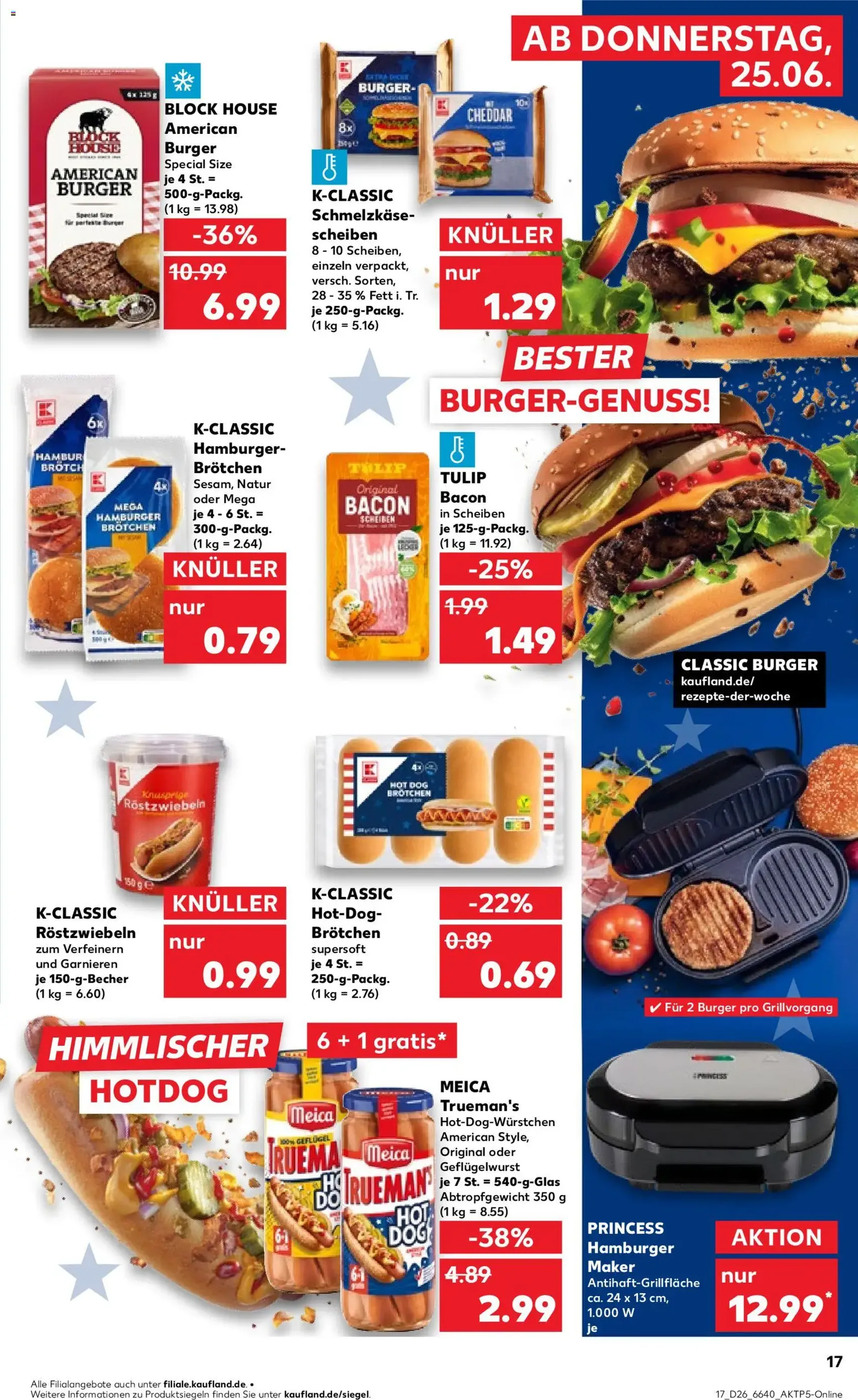 Kaufland Prospekt - Gültiger Prospekt ab 25.06.2026, Seite 17 von insgesamt 58