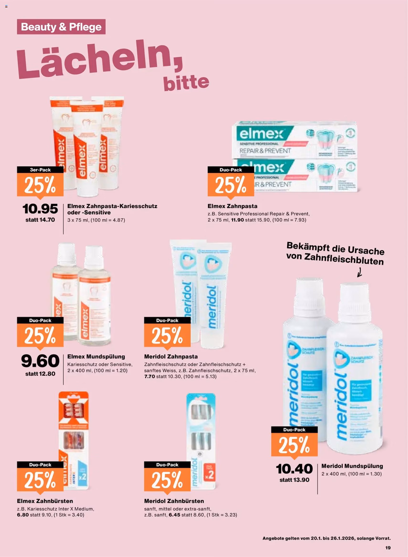 Migros Aktionen - Gültiger Prospekt ab 20.01.2026, Seite 19 von insgesamt 24