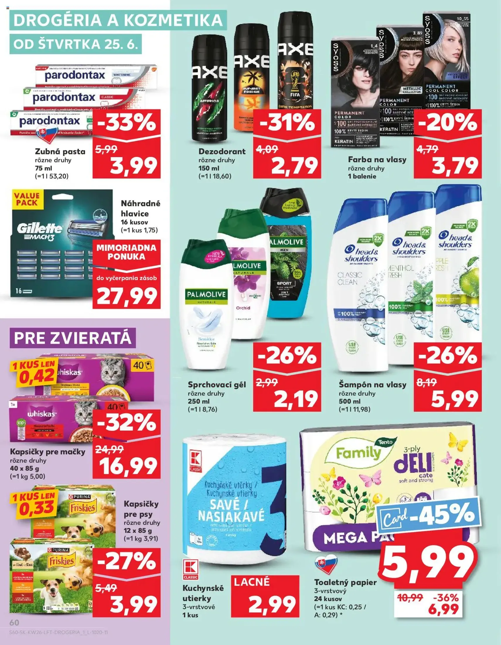 Kaufland SK akciós újság - 2026.06.25. érvényes szórólap 60 oldal 84 oldalból