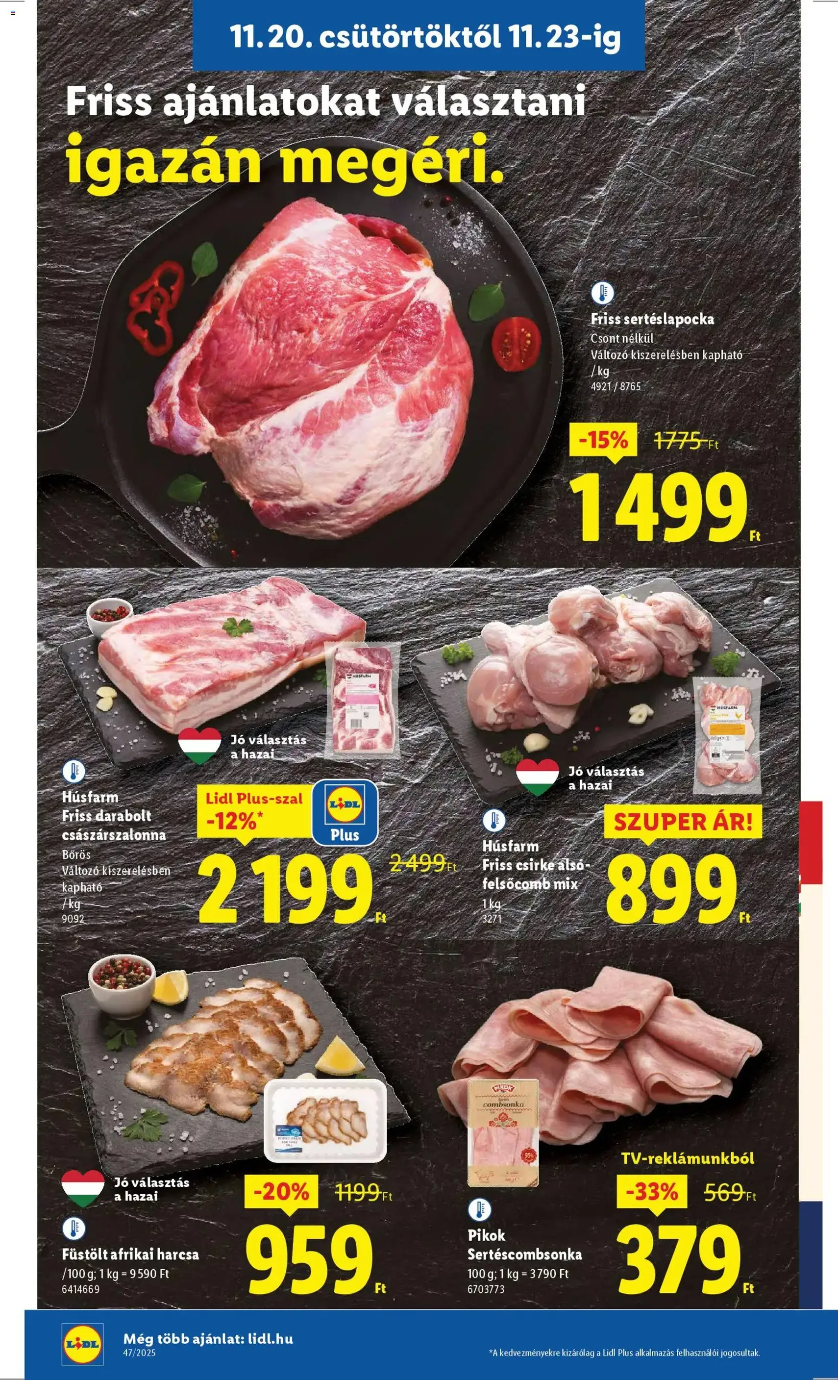Lidl Black Friday - 2025.11.20. érvényes szórólap 8 oldal 66 oldalból