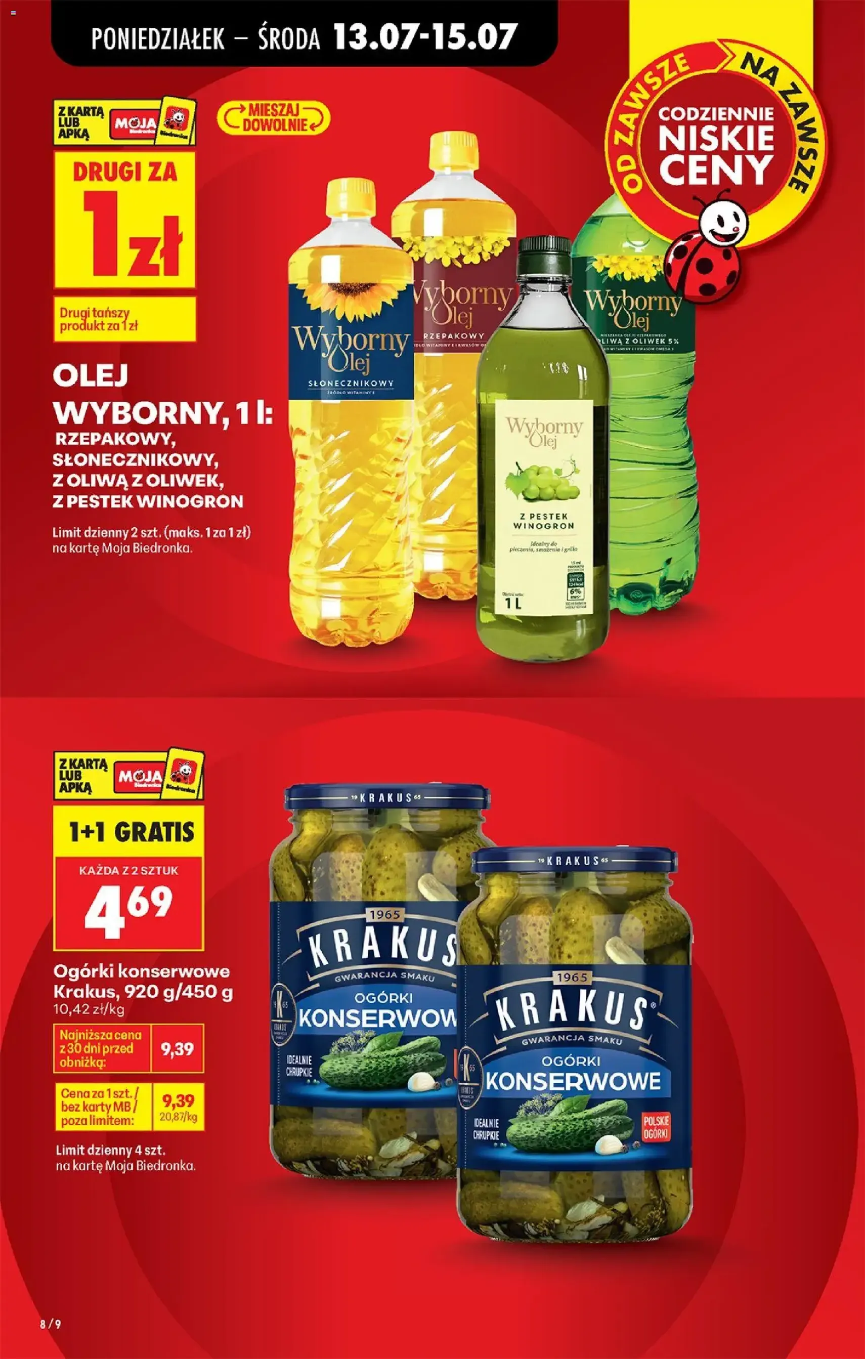 Biedronka gazetka od poniedziałku - ważny gazetka od 13.07.2026 strona 8 z 88