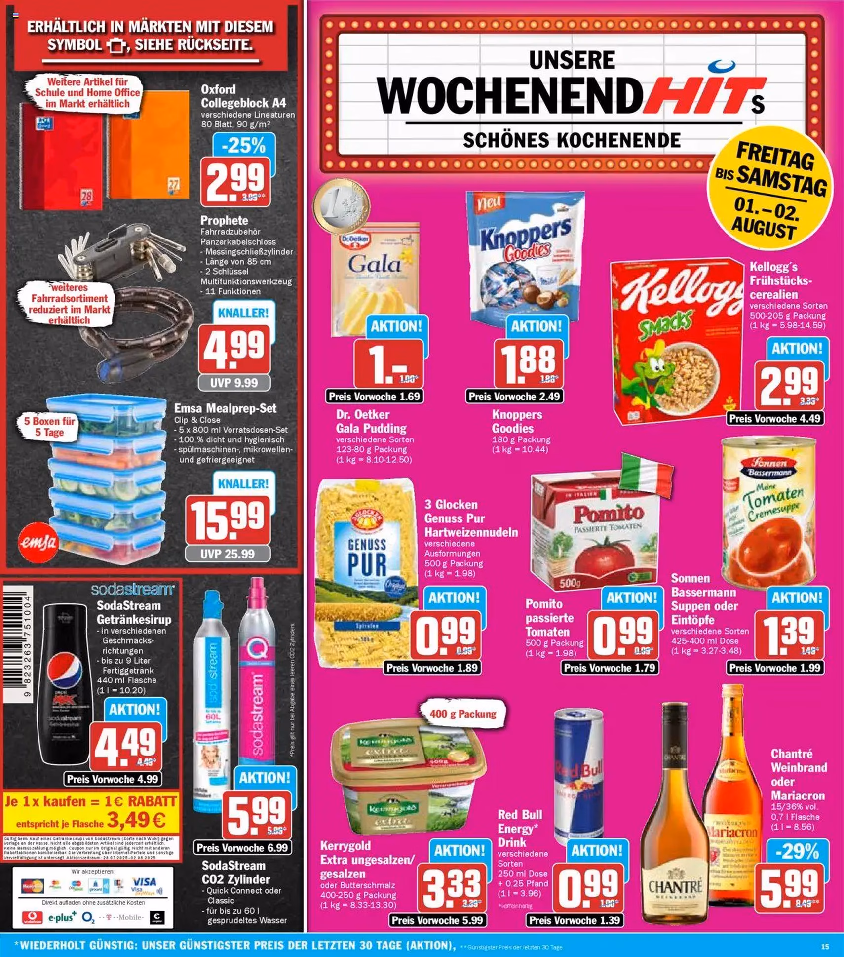 HIT Prospekt - Gültiger Prospekt ab 28.07.2025, Seite 15 von insgesamt 19