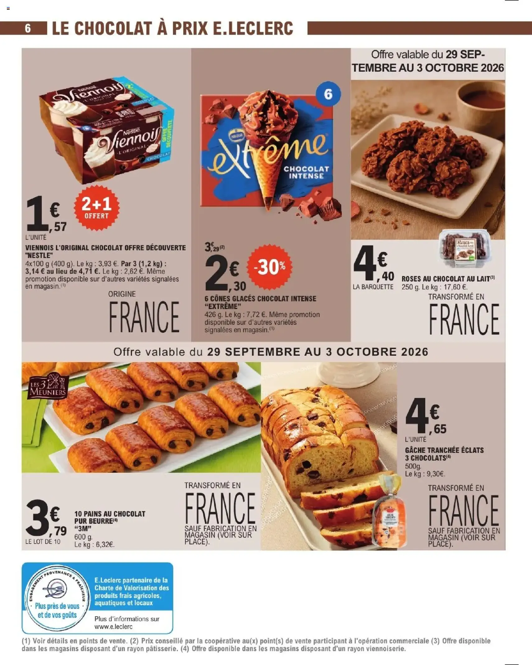 E.Leclerc catalogue - brochure valable à partir du 29/09/2026, page 6 sur 56