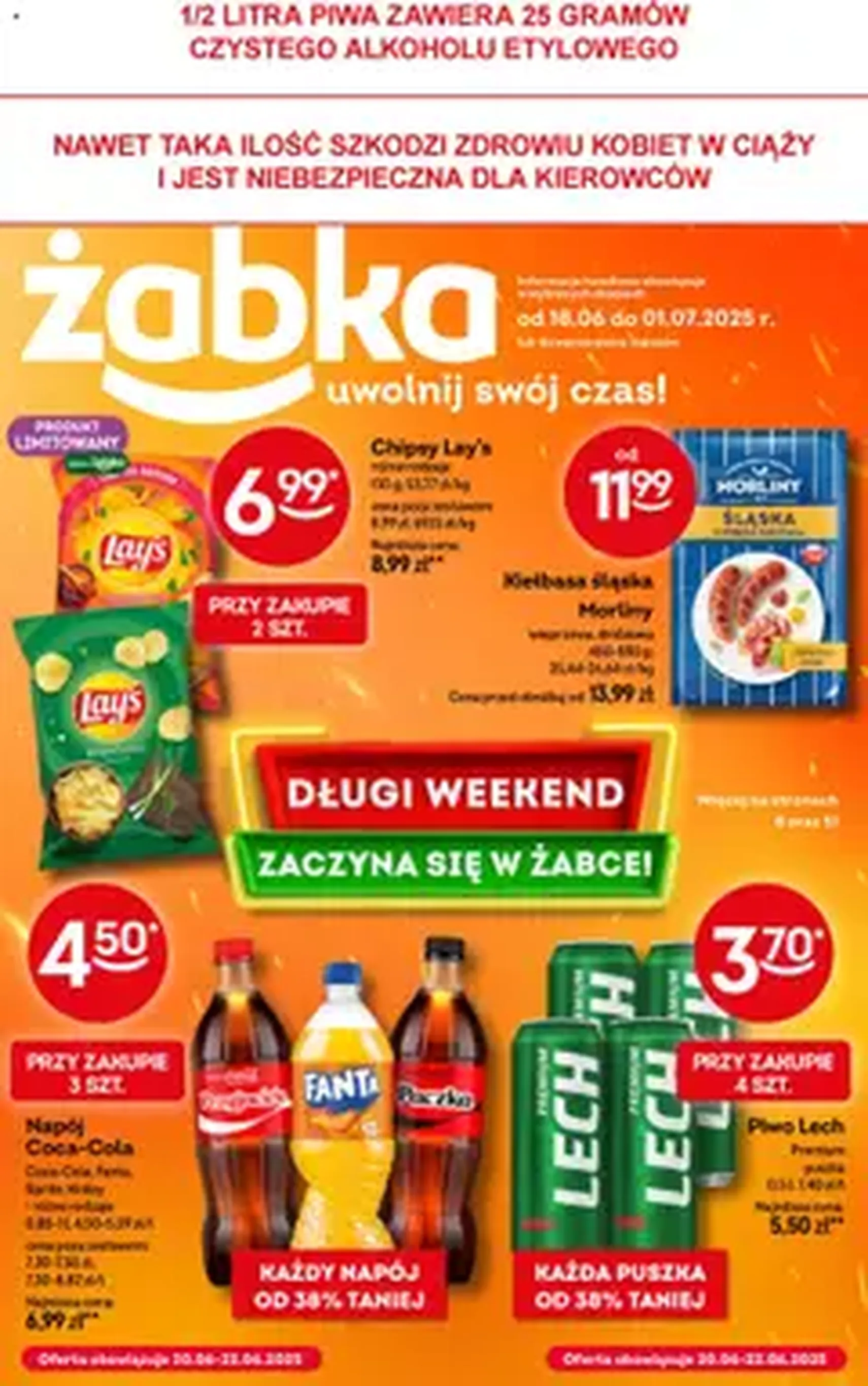 Żabka Gazetka - ważny gazetka od 18.06.2025 strona 1 z 1