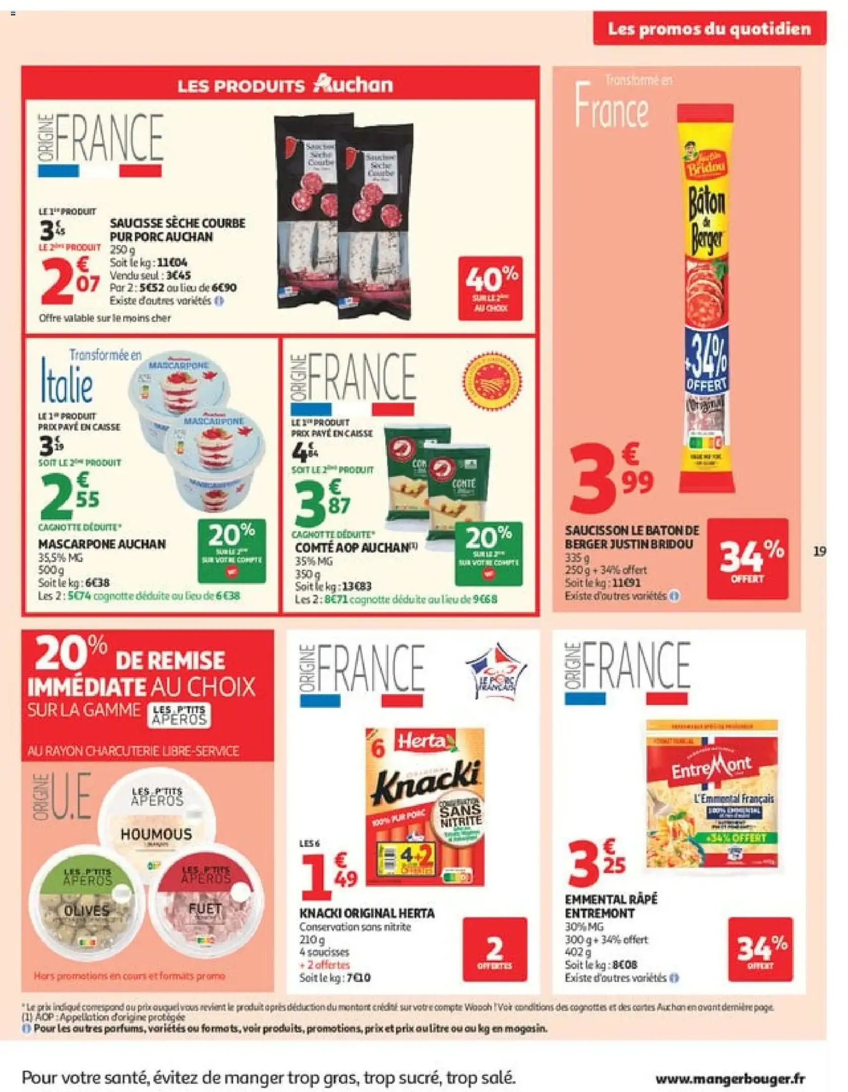 Auchan prospectus - brochure valable à partir du 24/03/2026, page 19 sur 36