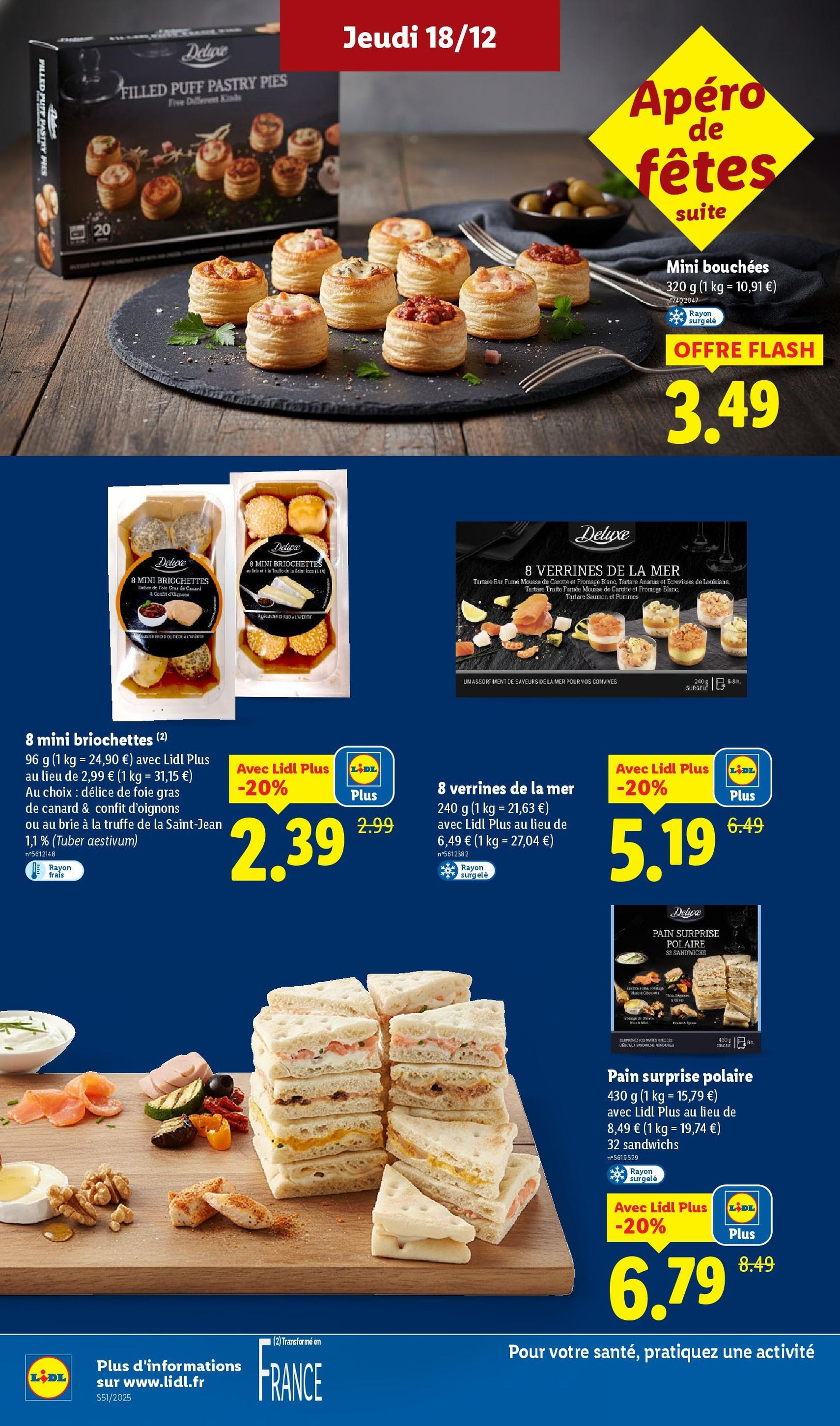 LIDL catalogue semaine 51 - brochure valable à partir du 18/12/2025, page 16 sur 87