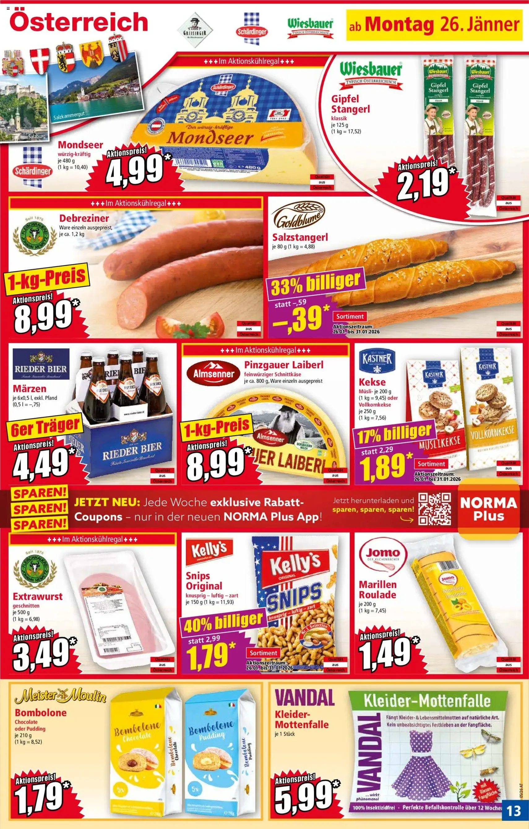 Norma Flugblatt - Gültiger Prospekt ab 26.01.2026, Seite 13 von insgesamt 20