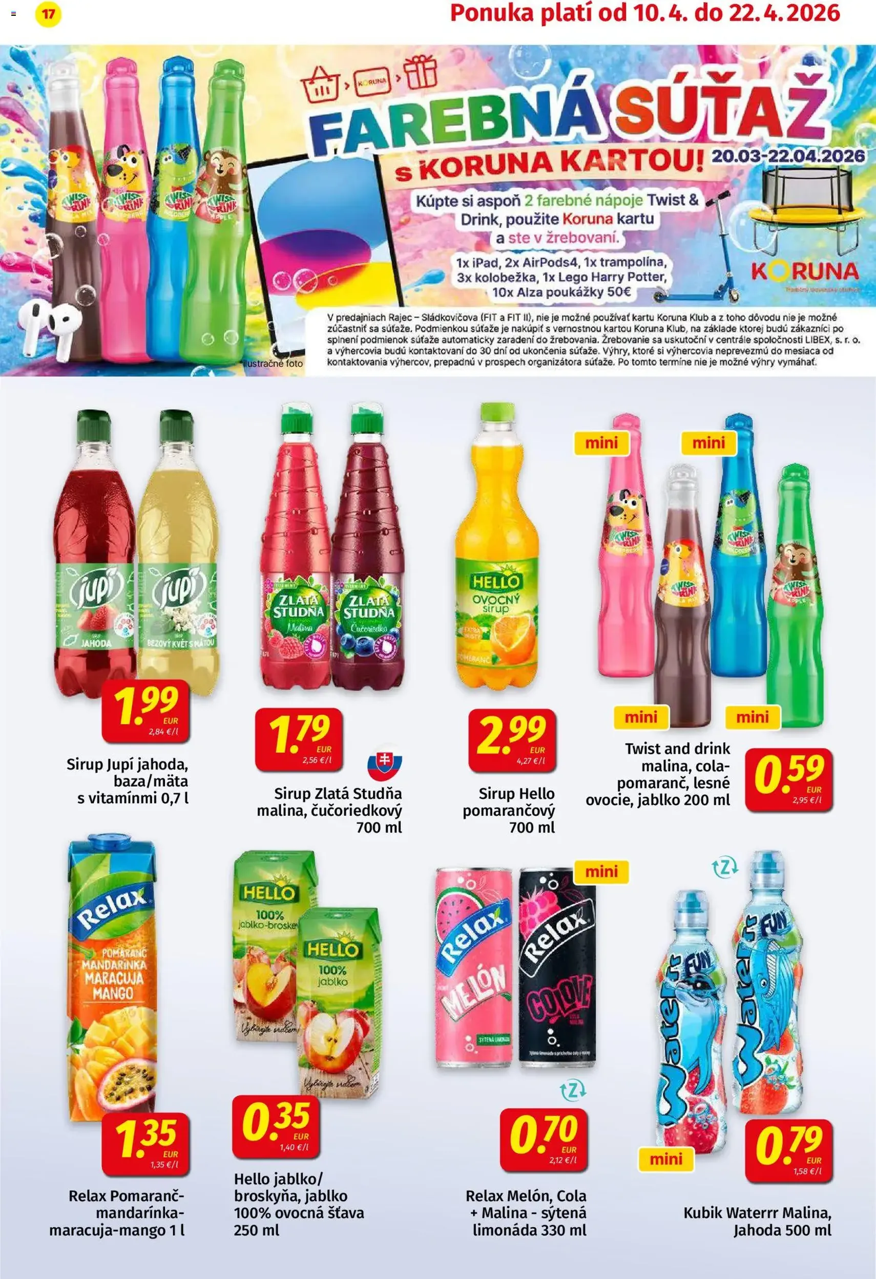 Koruna leták - platný leták od 10.04.2026 strana 17 z 24