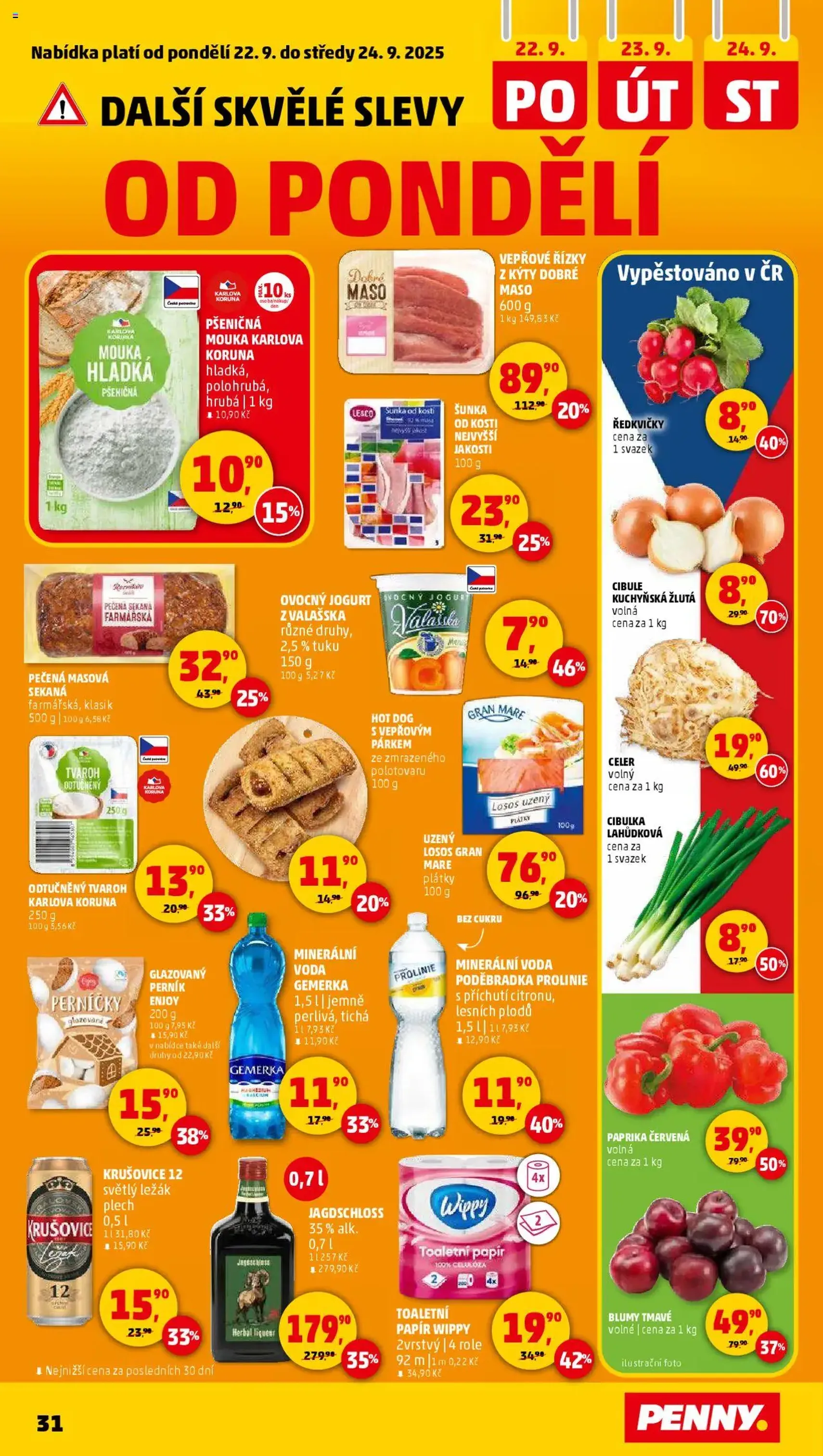 Penny Market leták - Čtvrtečník - platný leták od 18.09.2025 strana 31 z 37