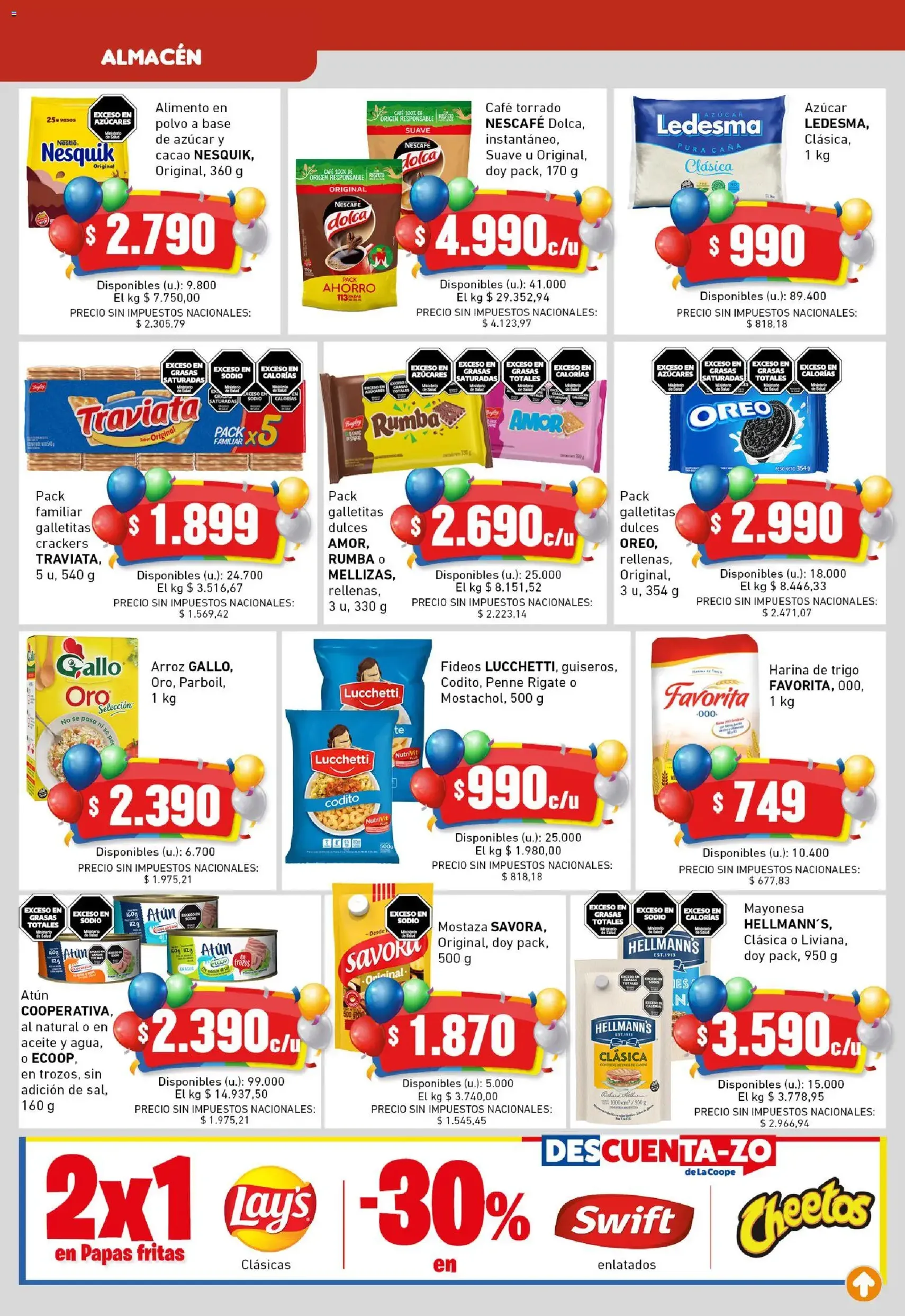 Cooperativa Obrera catálogo - folleto válido desde 30/10/2025 página 2 de 7 Cooperativa Obrera catálogo - folleto válido desde 30/10/2025 página 2 de 7