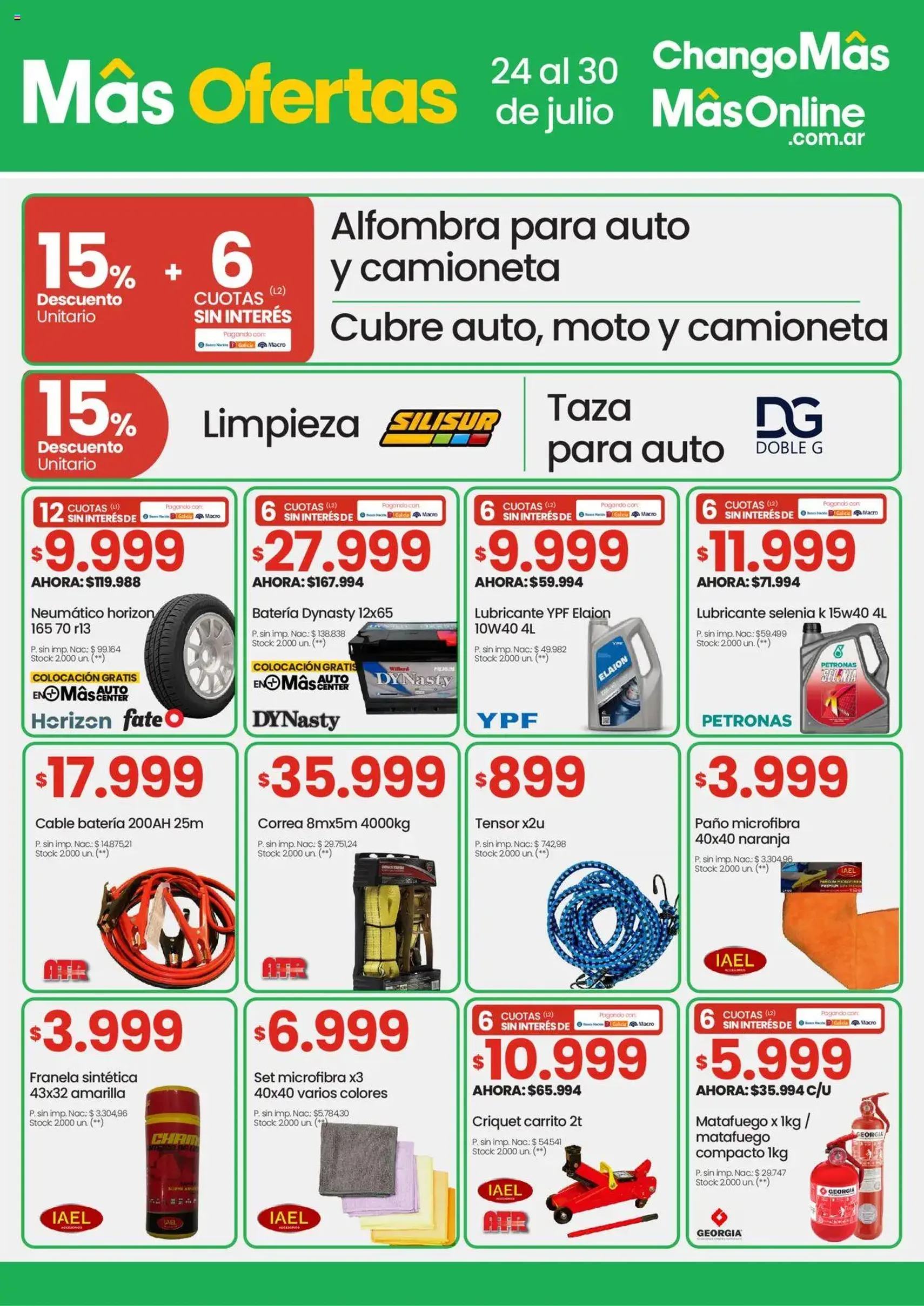 Changomas ofertas - folleto válido desde 24/07/2025 página 13 de 14