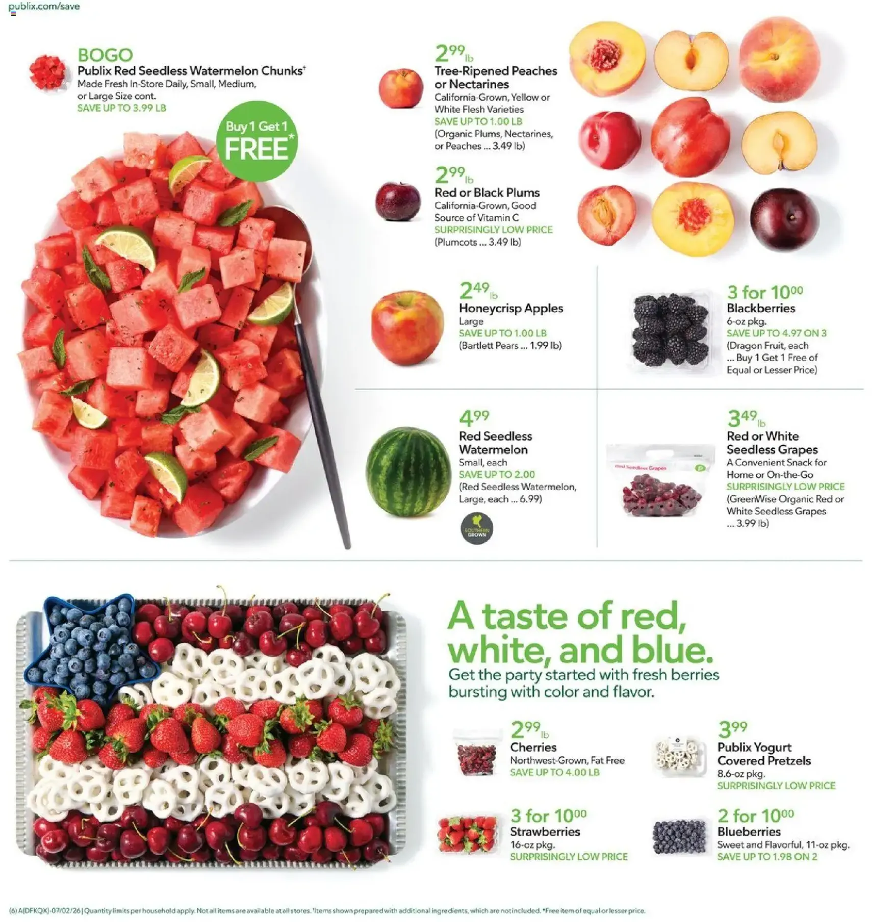 Publix Weekly Ad - valid flyer from 07/01/2026, page 6 of 20