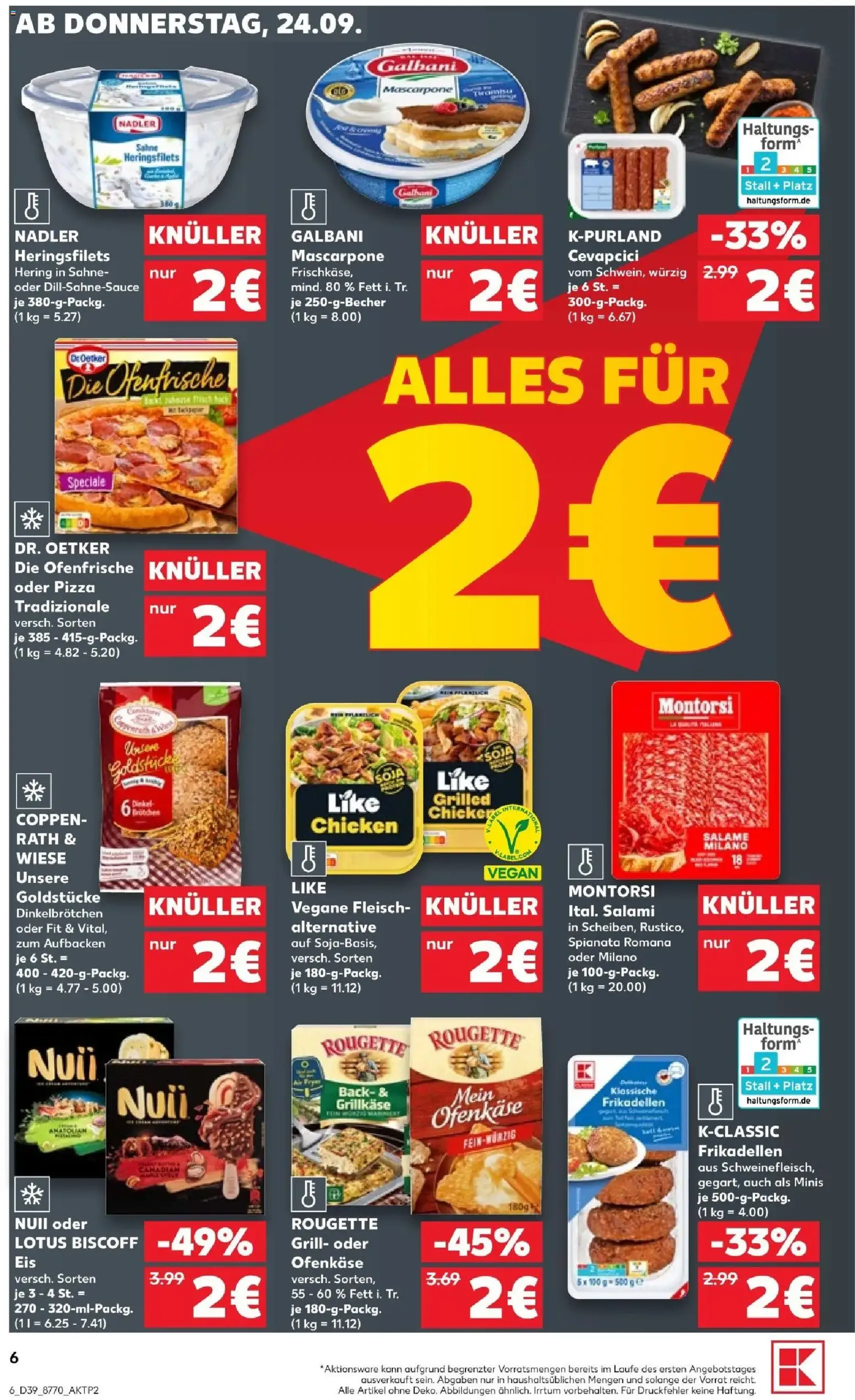 Kaufland Prospekt - Gültiger Prospekt ab 24.09.2026, Seite 6 von insgesamt 72